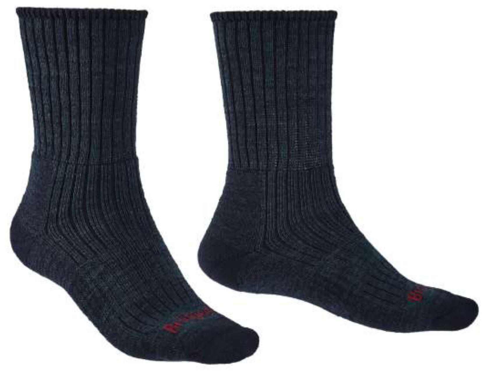 BRIDGEDALE Skarpety męskie HIKE MID MERINO C-L (44-47)-Granatowy