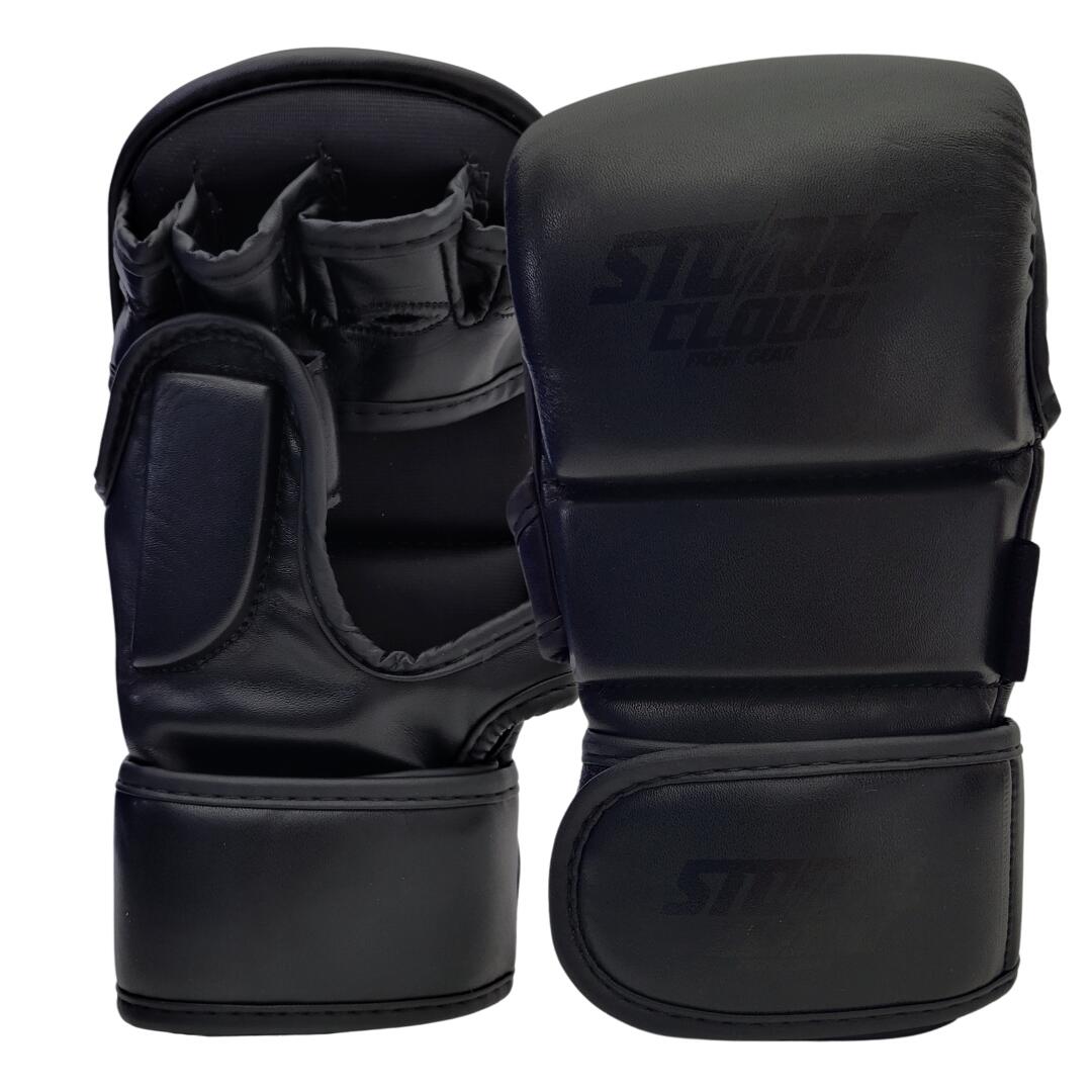 Rękawice MMA StormCloud Sparingowe 7oz Rookie Czarne/Czarne XL