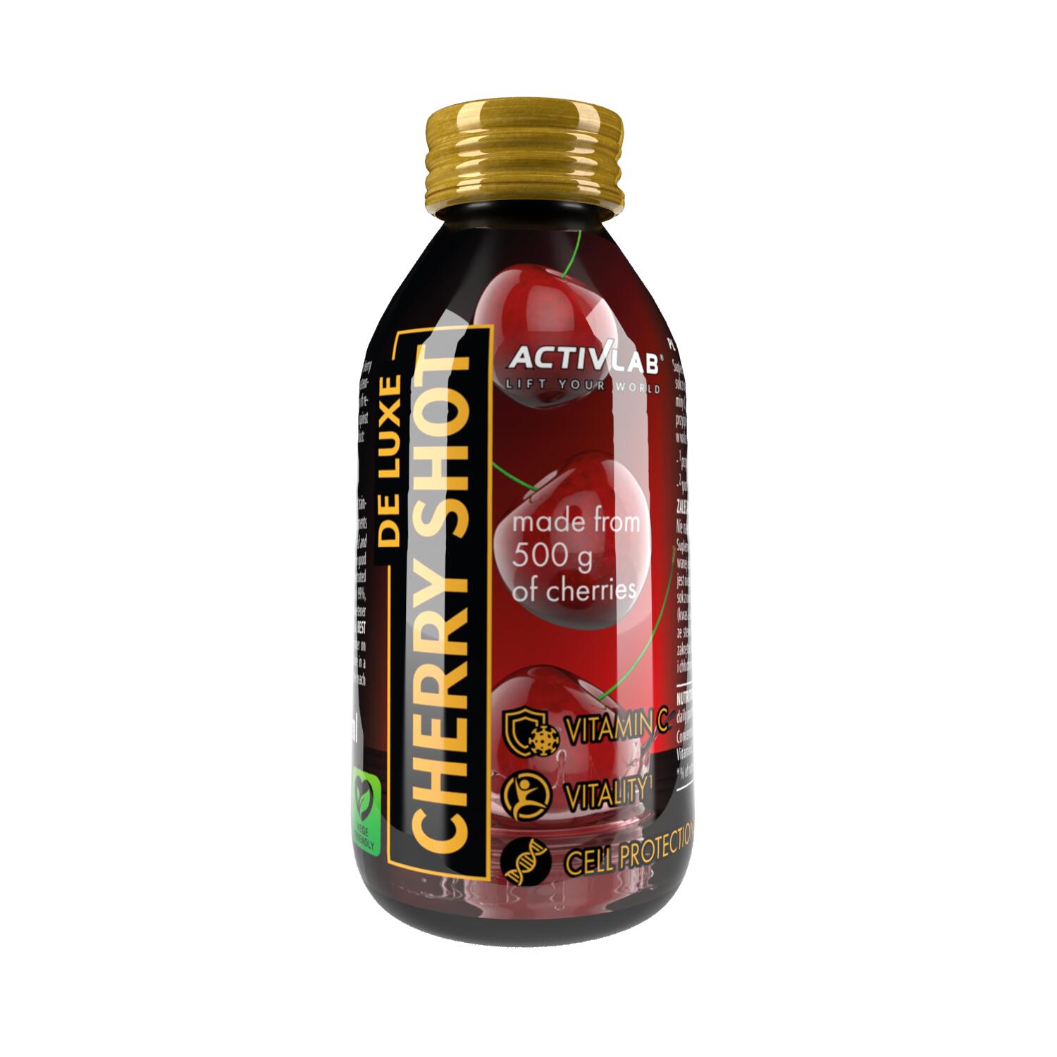 Shot regeneracyjny gorzkiej wiśni DE LUXE CHERRY SHOT Activlab