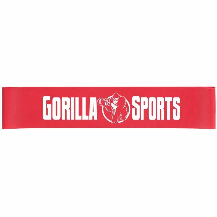 Guma oporowa krótka, żółta Gorilla Sports