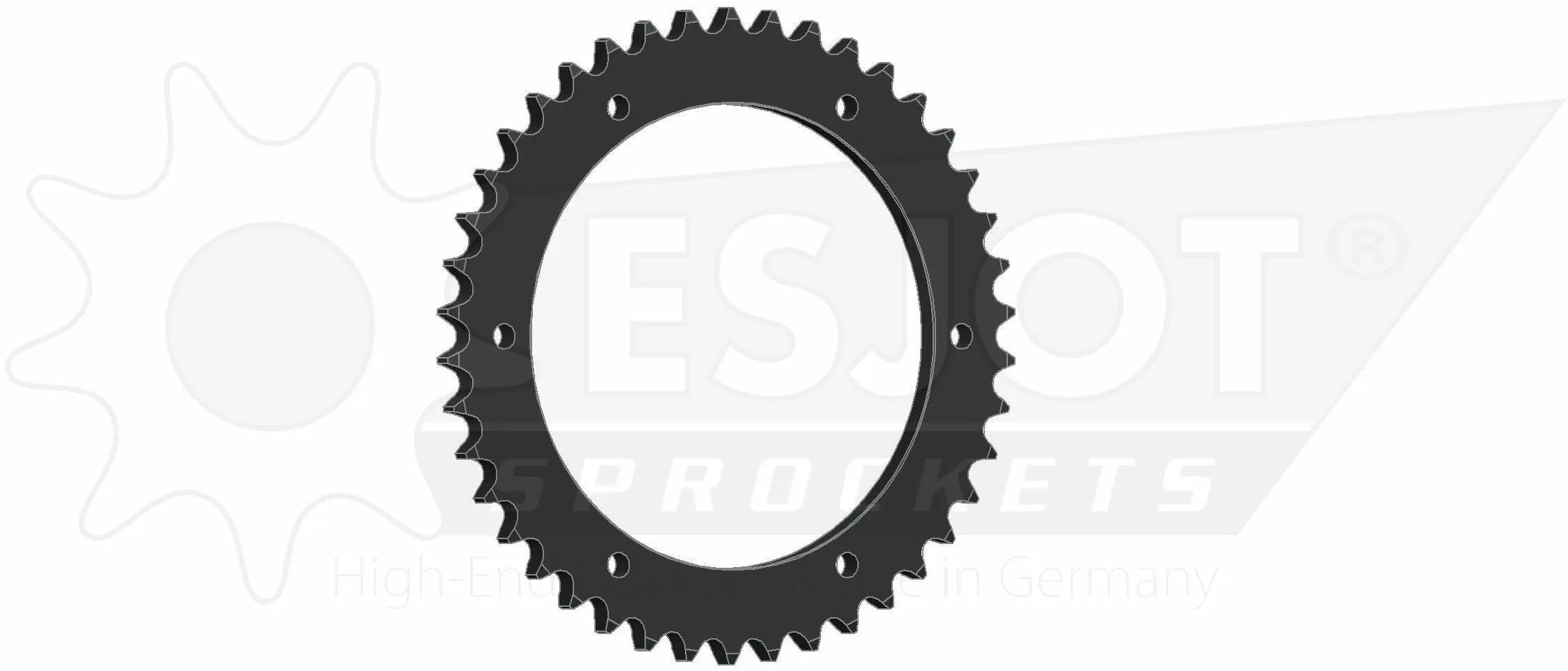 ESJOT zębatka 530 43 zęby stal czarna