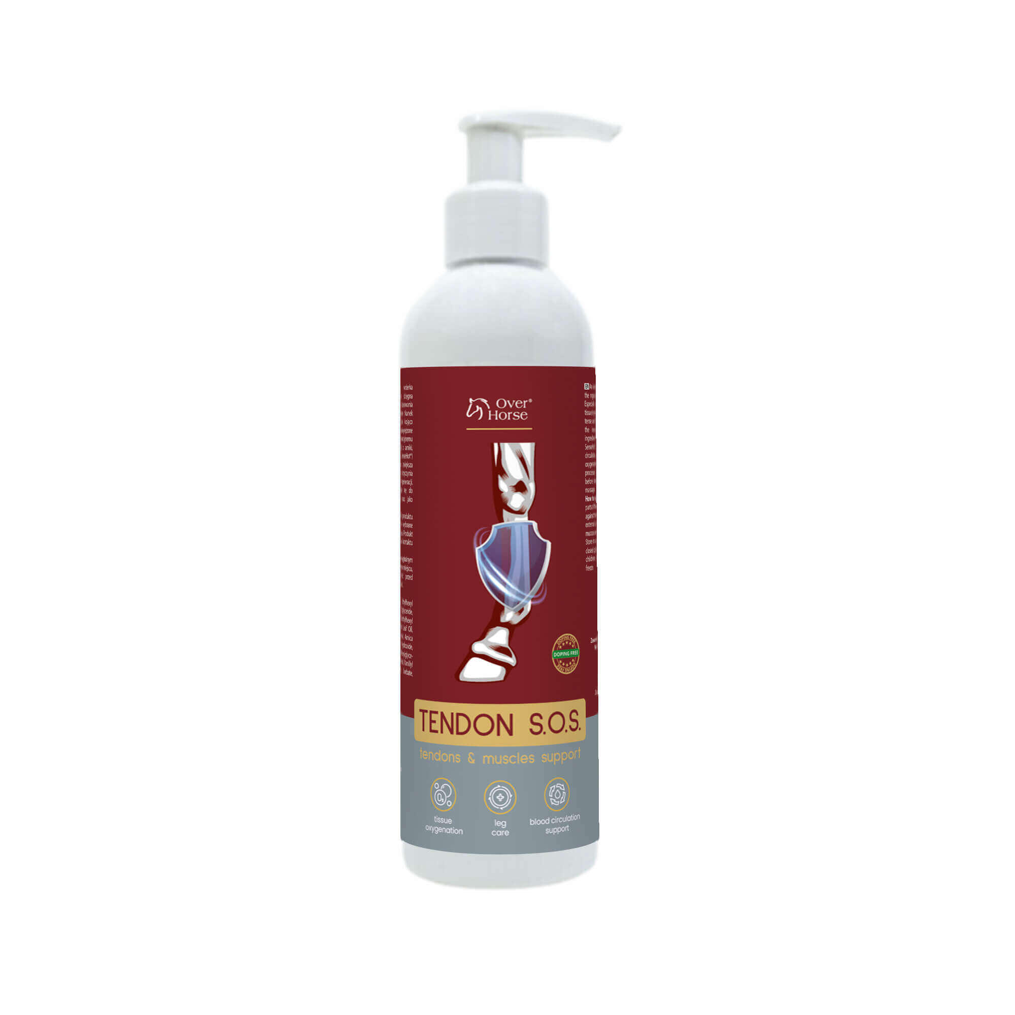 Wcierka regenerująca z aktywnym tlenem S.O.S Cream 250ml Over Horse