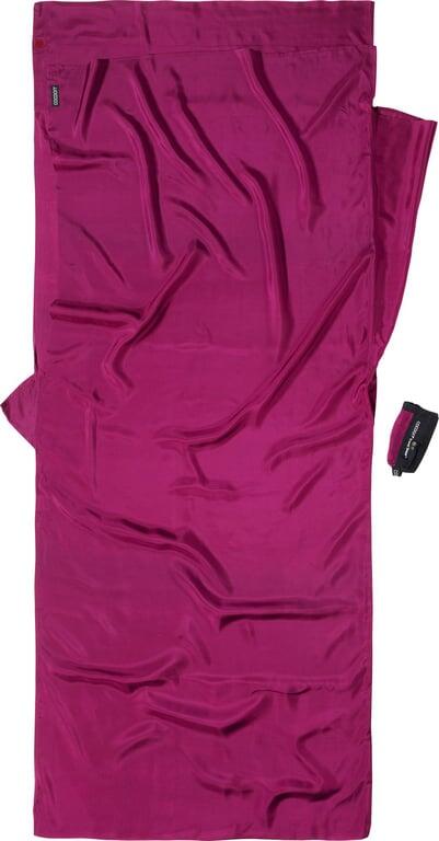 Cocoon Wkładka do śpiwora TravelSheet - Silk mulberry red