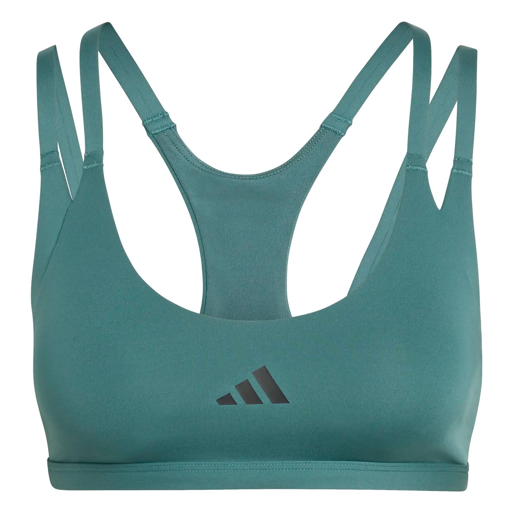 Lekka biustonosz kobiecy na ramiączkach adidas Optime Workout