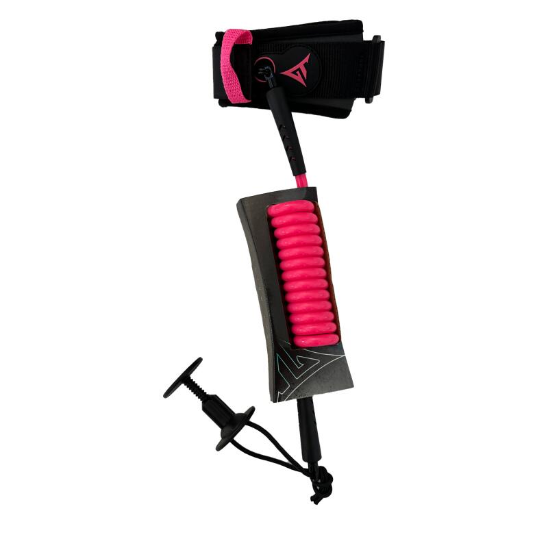 Leash GT bicep 9mm różowy/czarny