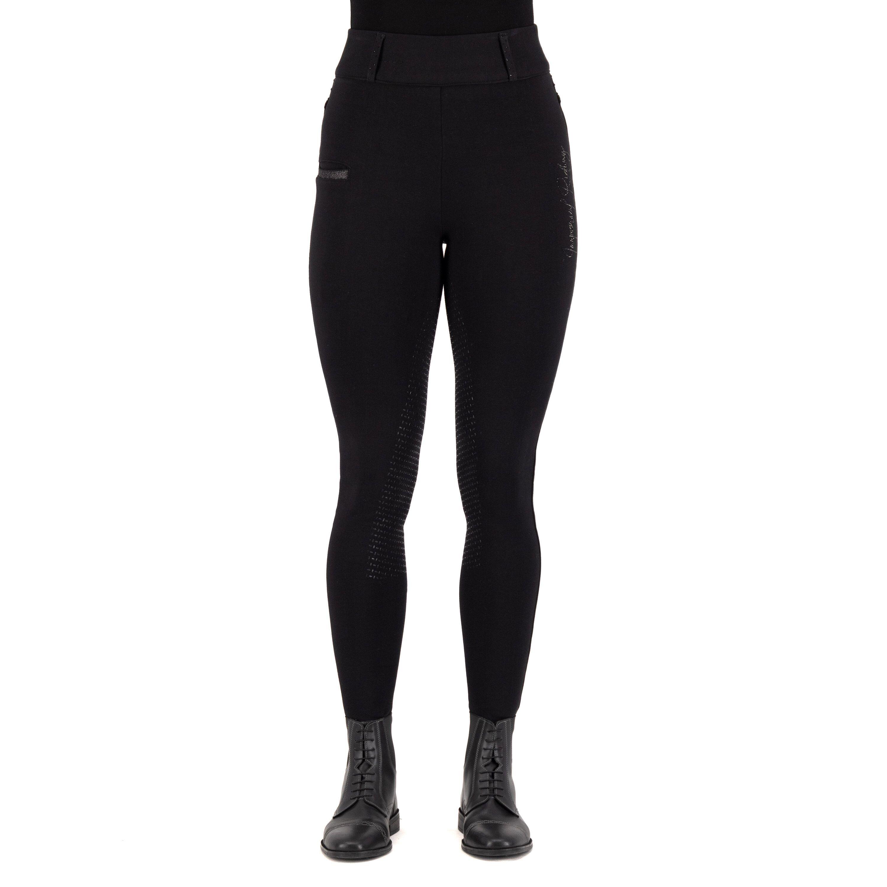 Damskie legginsy jeździeckie z pełną przyczepnością Imperial Riding Comfi Sparks