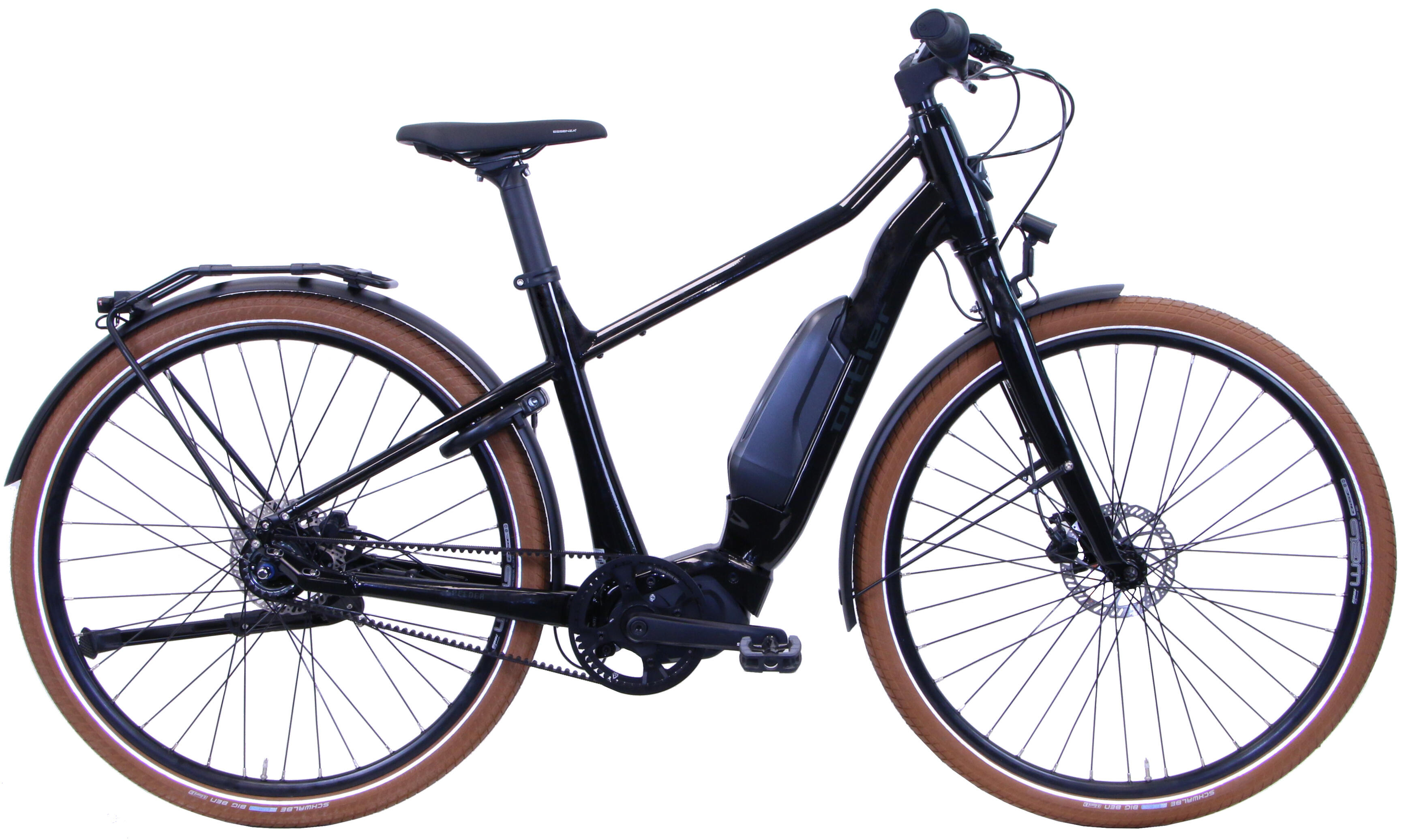 Rower Elektryczny 28 Ortler e-Speeder 48 cm Gloss Black