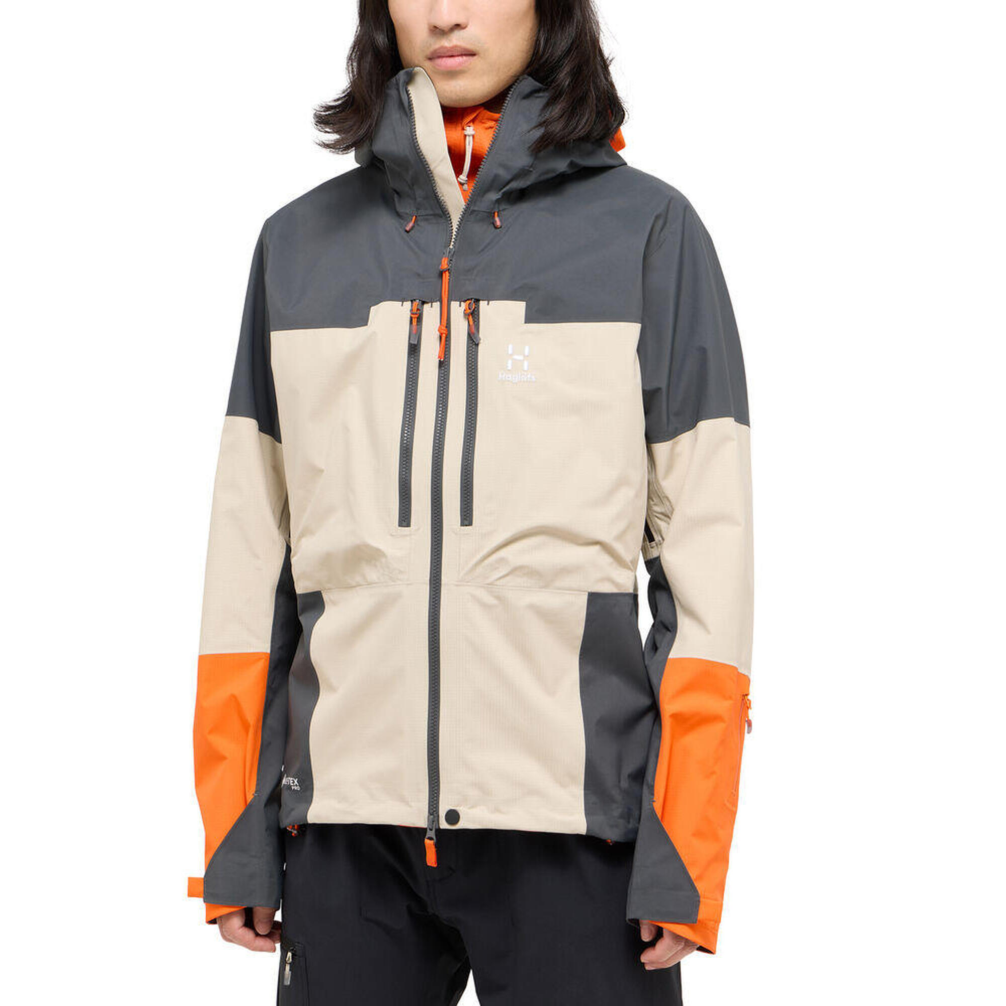 Męska Kurtka Alpinistyczna GORE-TEX Pro Wodoodporna Spitz