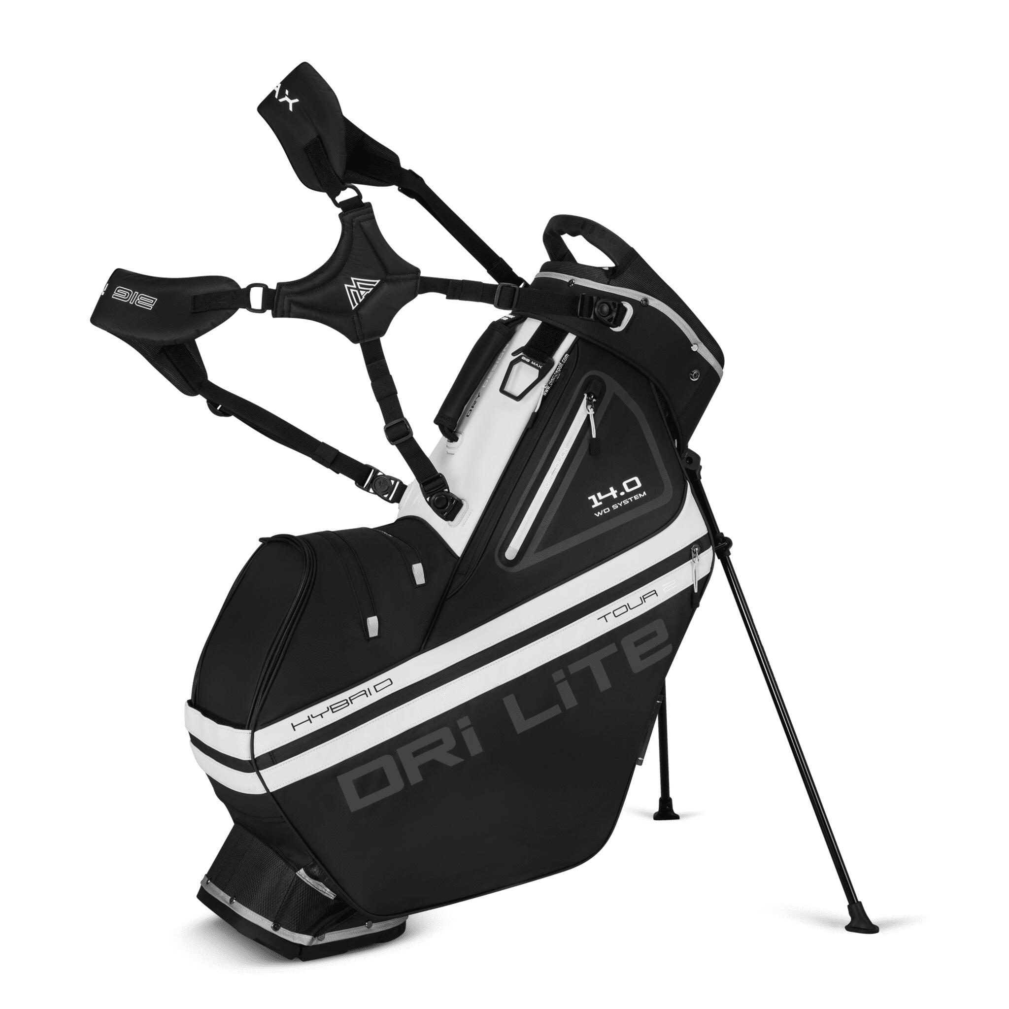 Big Max Dri Lite Hybrid Tour 2 wodoodporna torba golfowa torba stojąca czar