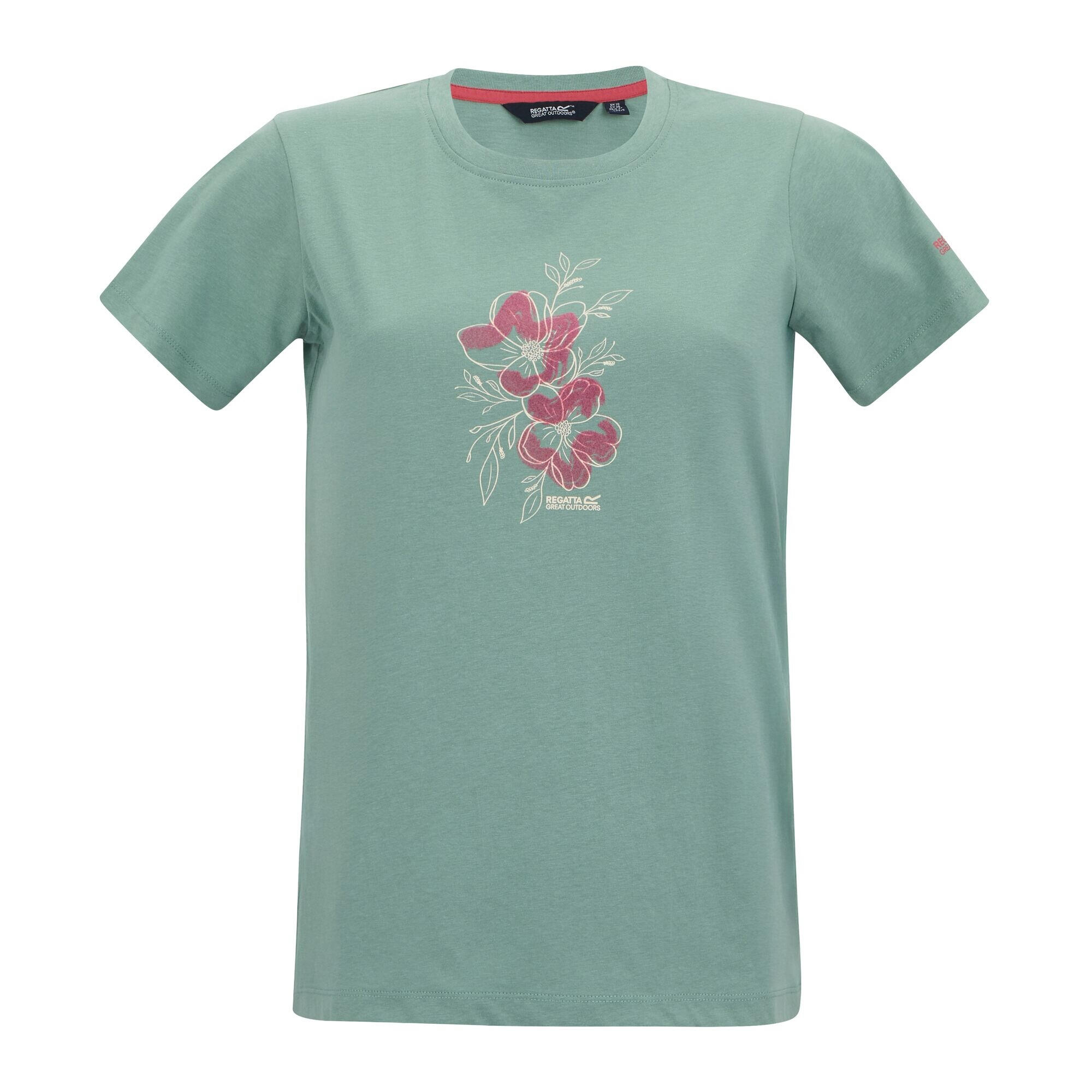 T-shirt Damski Kwiecisty Filandra VX