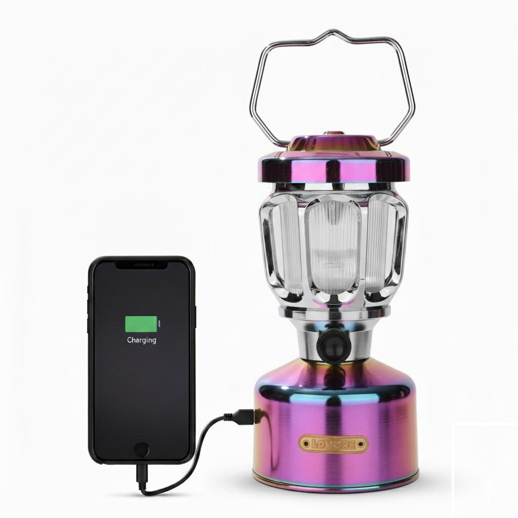 LOVORK HURRICANE EVOLUTION lampa LED 100h, ładowalna, power bank