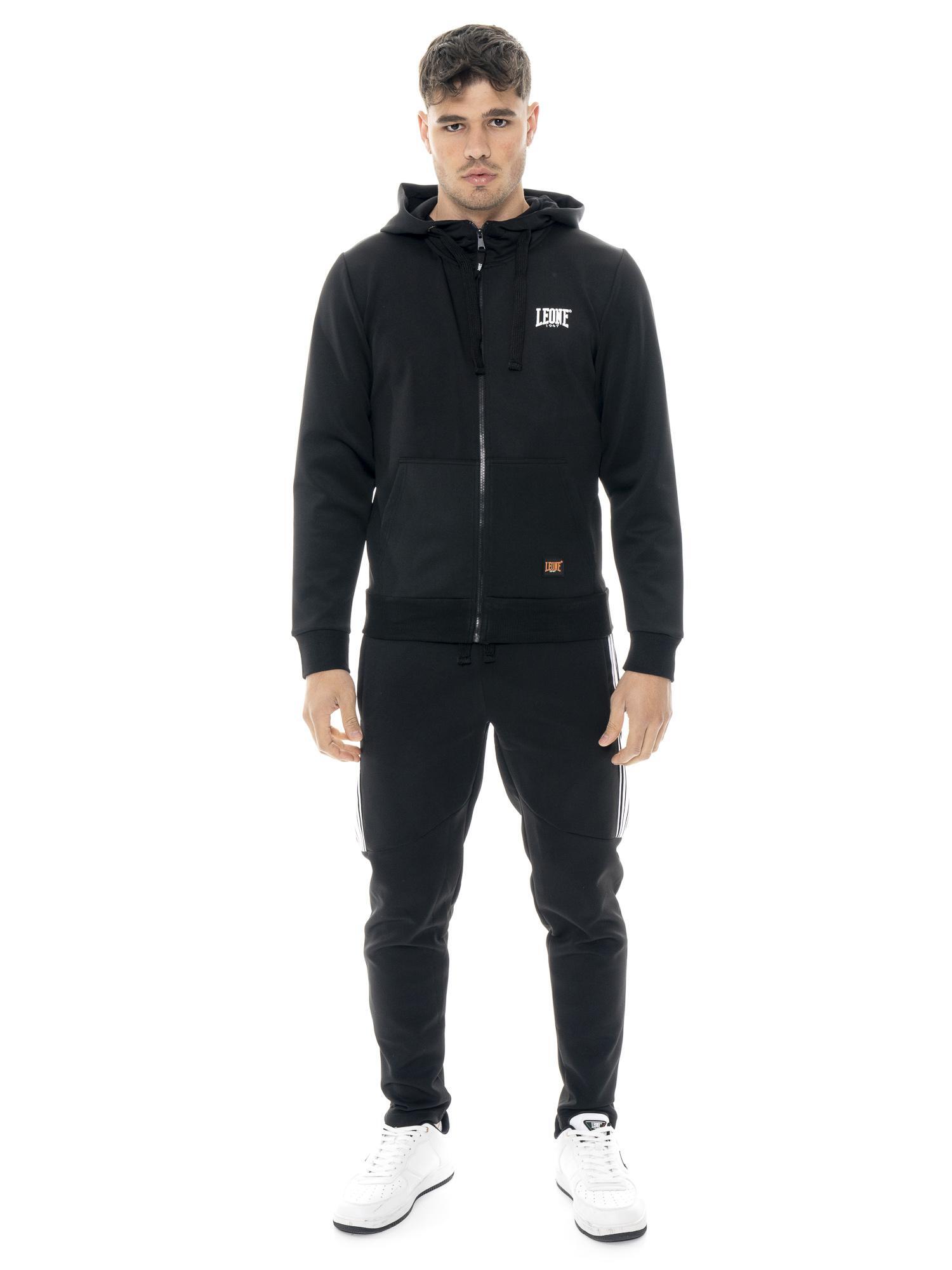 Dres męski Leone 1947 Apparel Tech z kapturem i zamkiem techniczny materiał