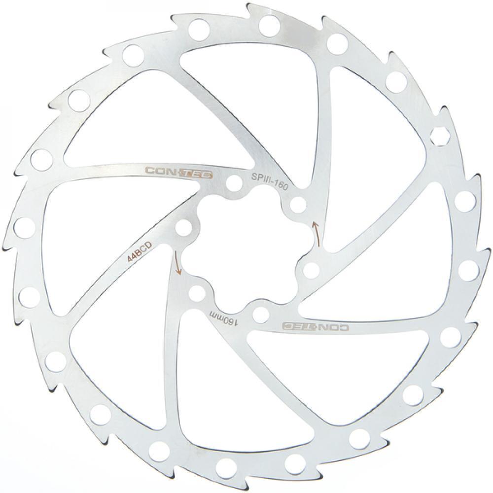 CONTEC CDR-2 tarcza hamulcowa 160 mm 6 otworów