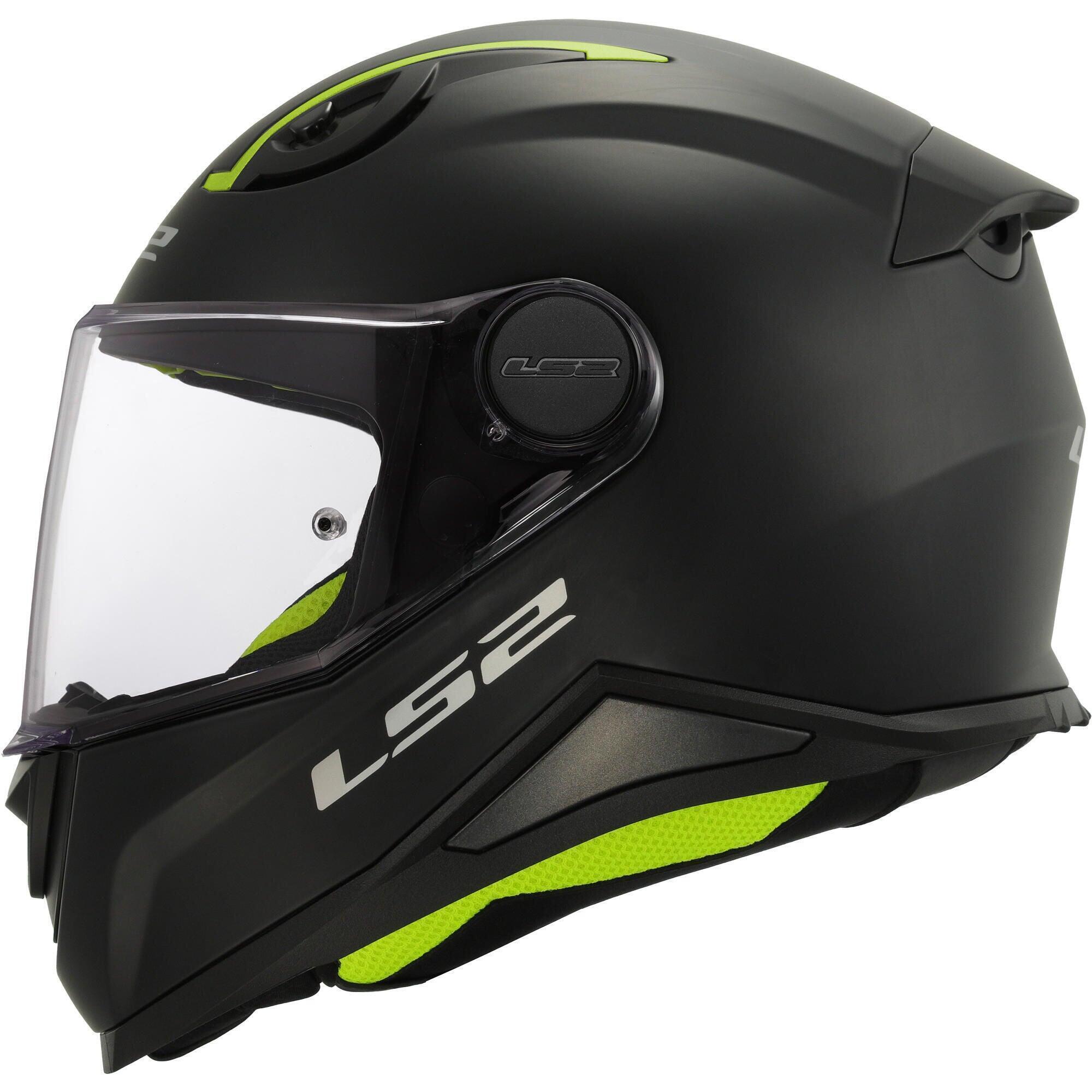 Kask integralny dziecięcy LS2 FF812 Kid Solid Czarny Mat M (49-50 cm)