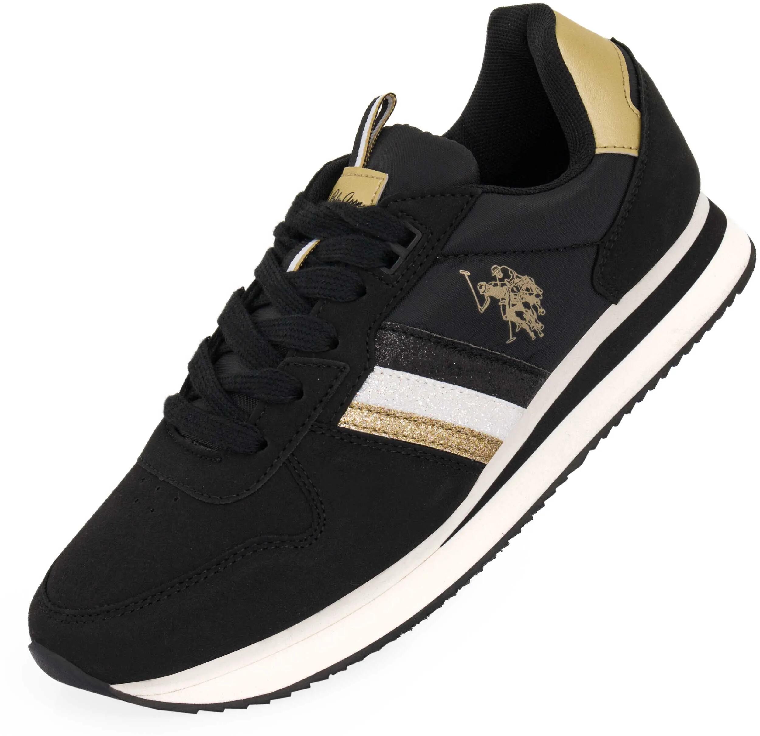 Obuwie damskie USA Polo Assn. Trampki Blk Czarne