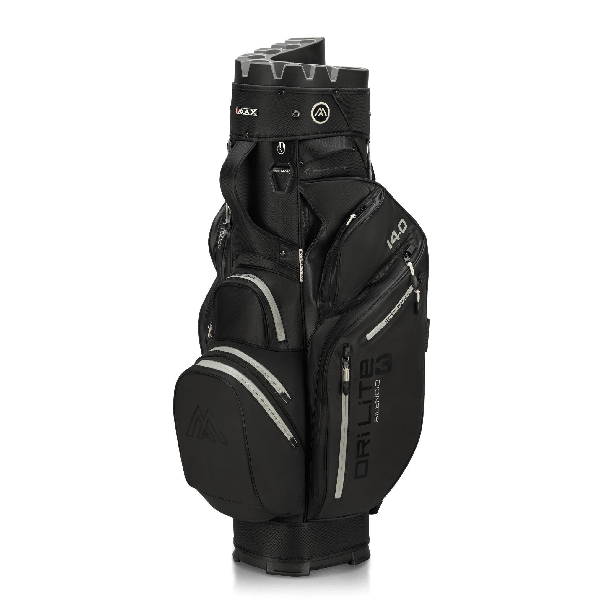 Big Max Drilite Silencio 3 Cicha torba golfowa Torba na wózek Wodoodporna 1
