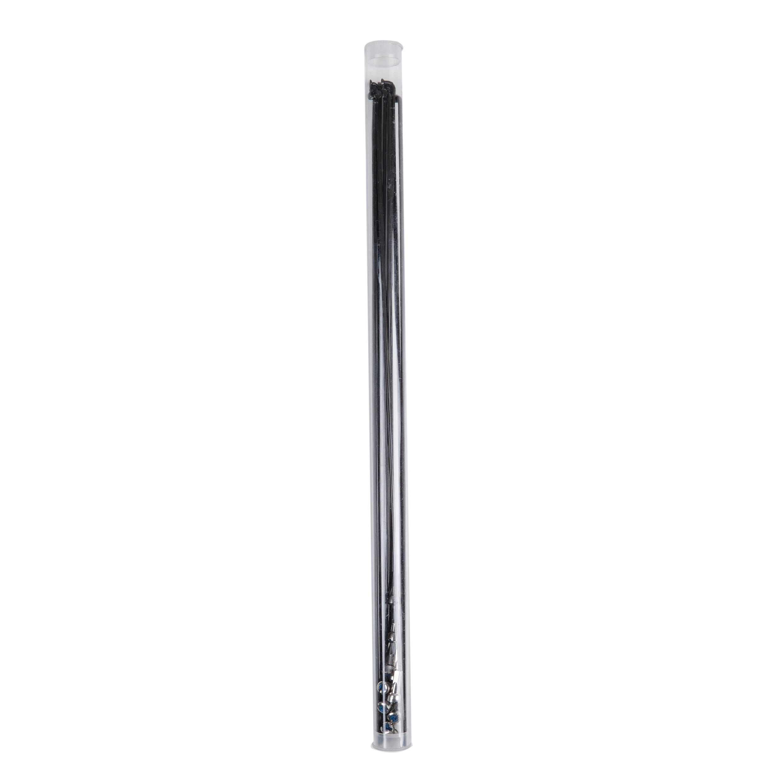 Szprycha rowerowa Btwin z inoxu 2 mm 300 mm z nakrętką ABS