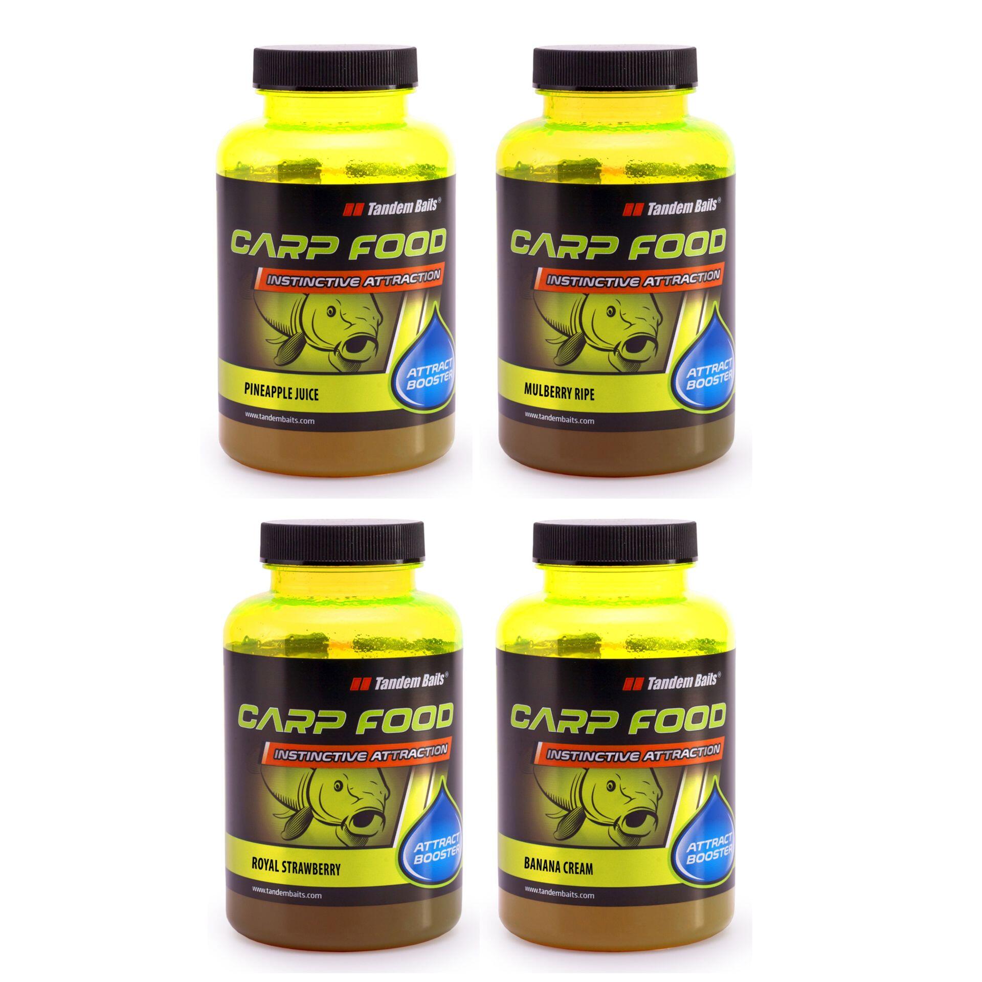 Booster Karpiowy PVA Carp Food Attract 300ml Mix owocowy master – 4 sztuki