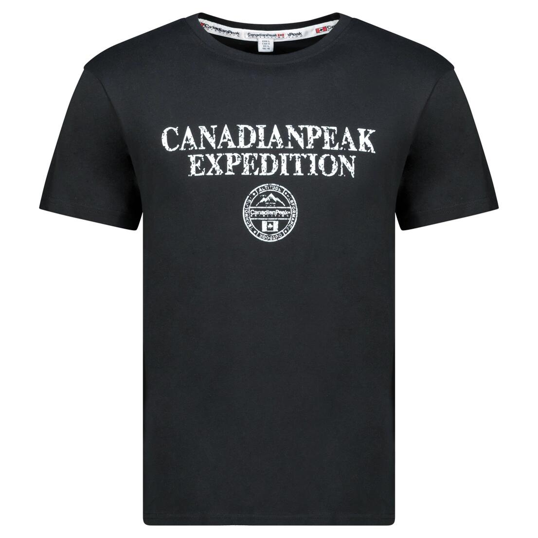 Koszulka Canadian Peak JVICKEAK BLACK RM MEN 254 (RBMSZ1307H/CP-NOIR)