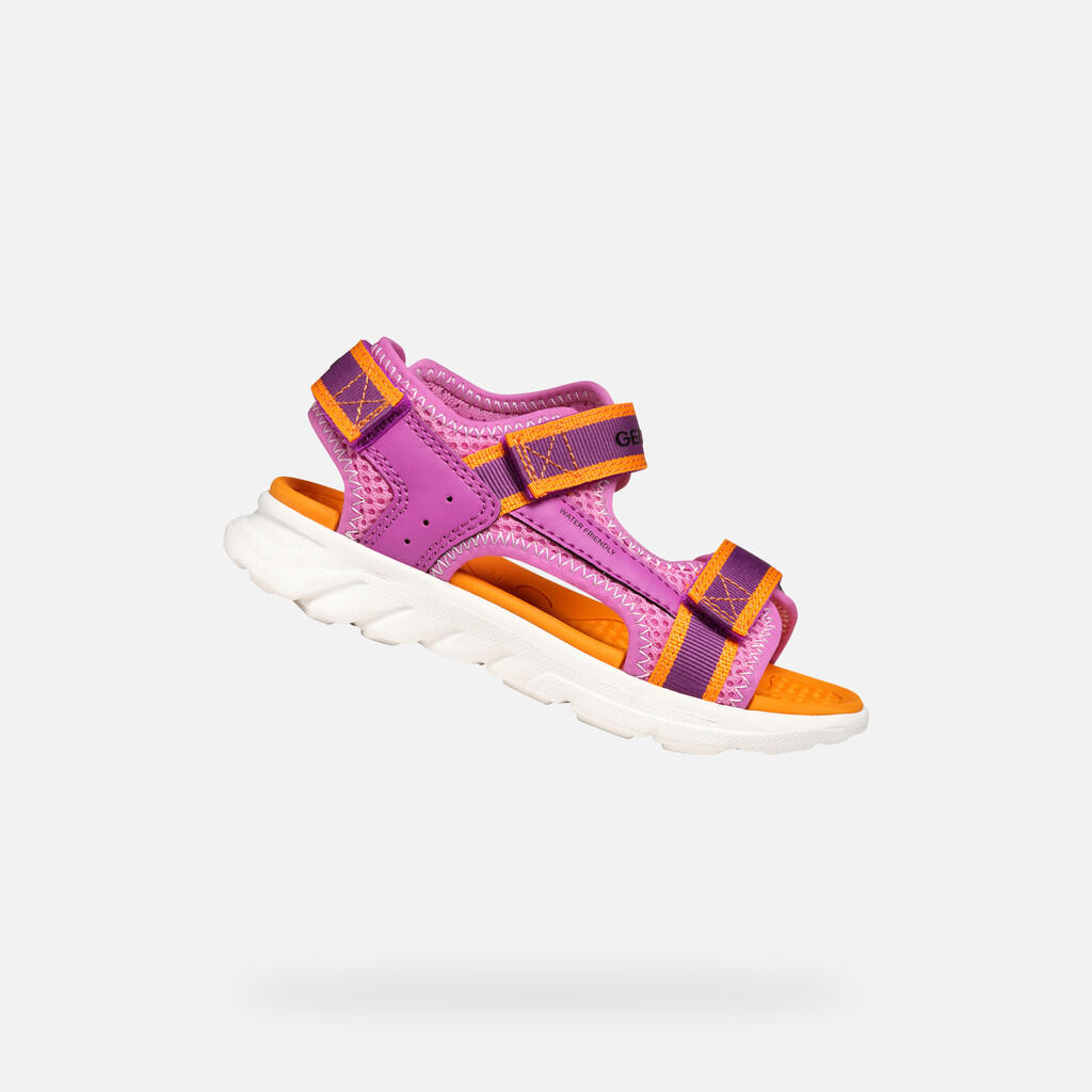 Sandały GEOX J SANDAL AIRADYUM GI Rose