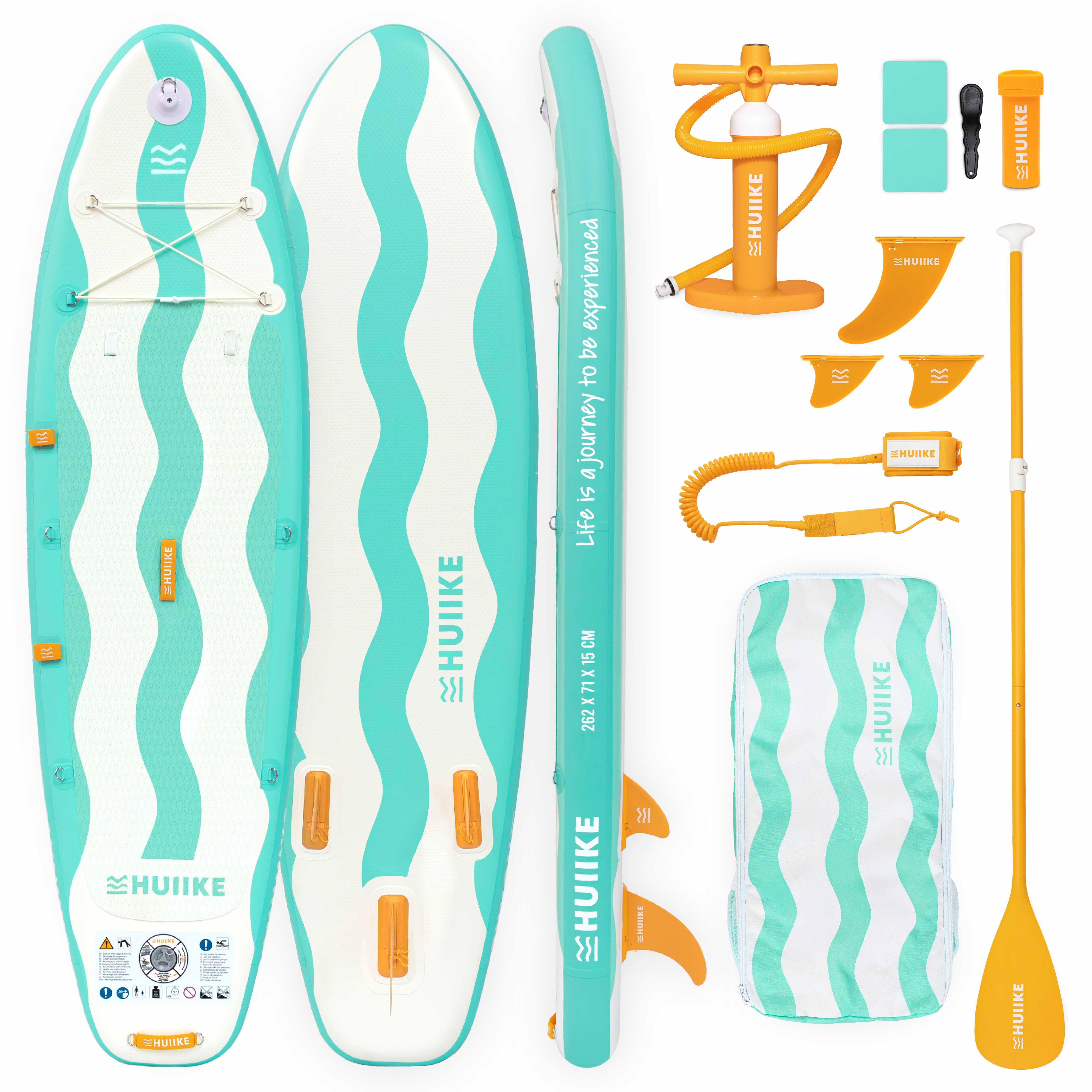 Deska Sup Nadmuchiwana dla Dzieci 8’7” z Akcesoriami, do 80 kg, Aqua