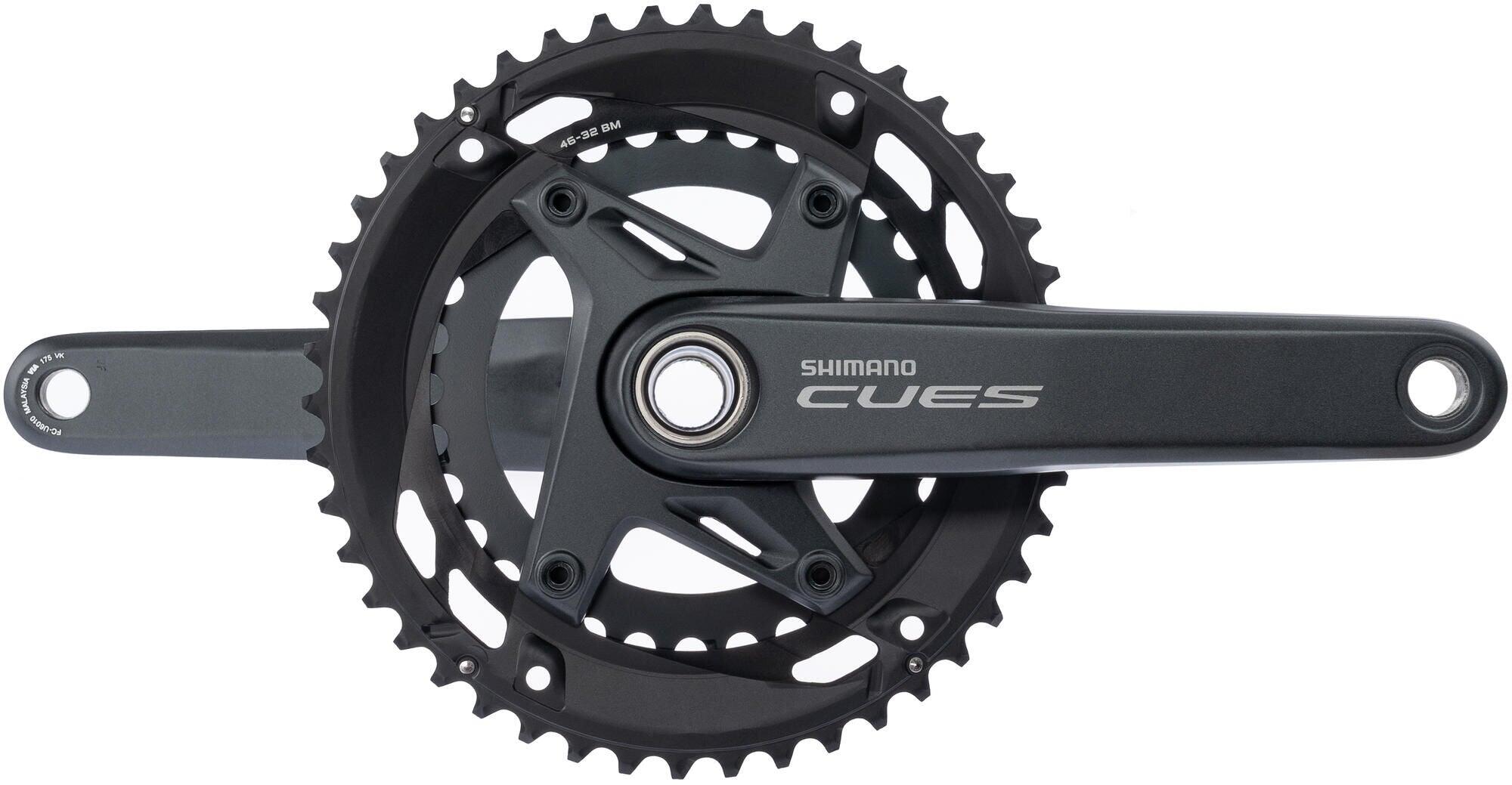 SHIMANO CUES FC-U6010-2 korba 175 mm 2x 32/46T Hollowtech II