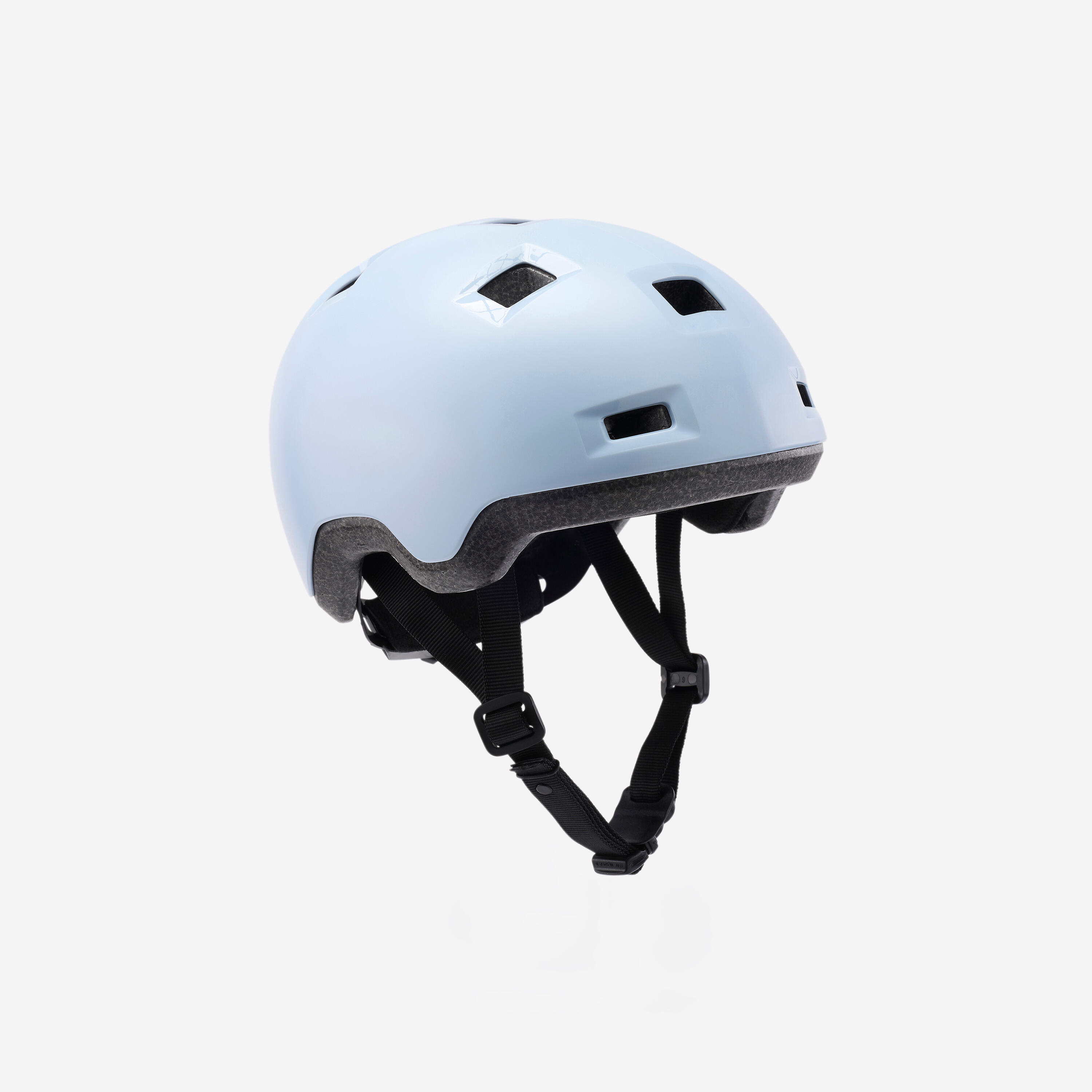 Kask dziecięcy do jazdy na rolkach, deskorolce i hulajnodze B100 niebieski