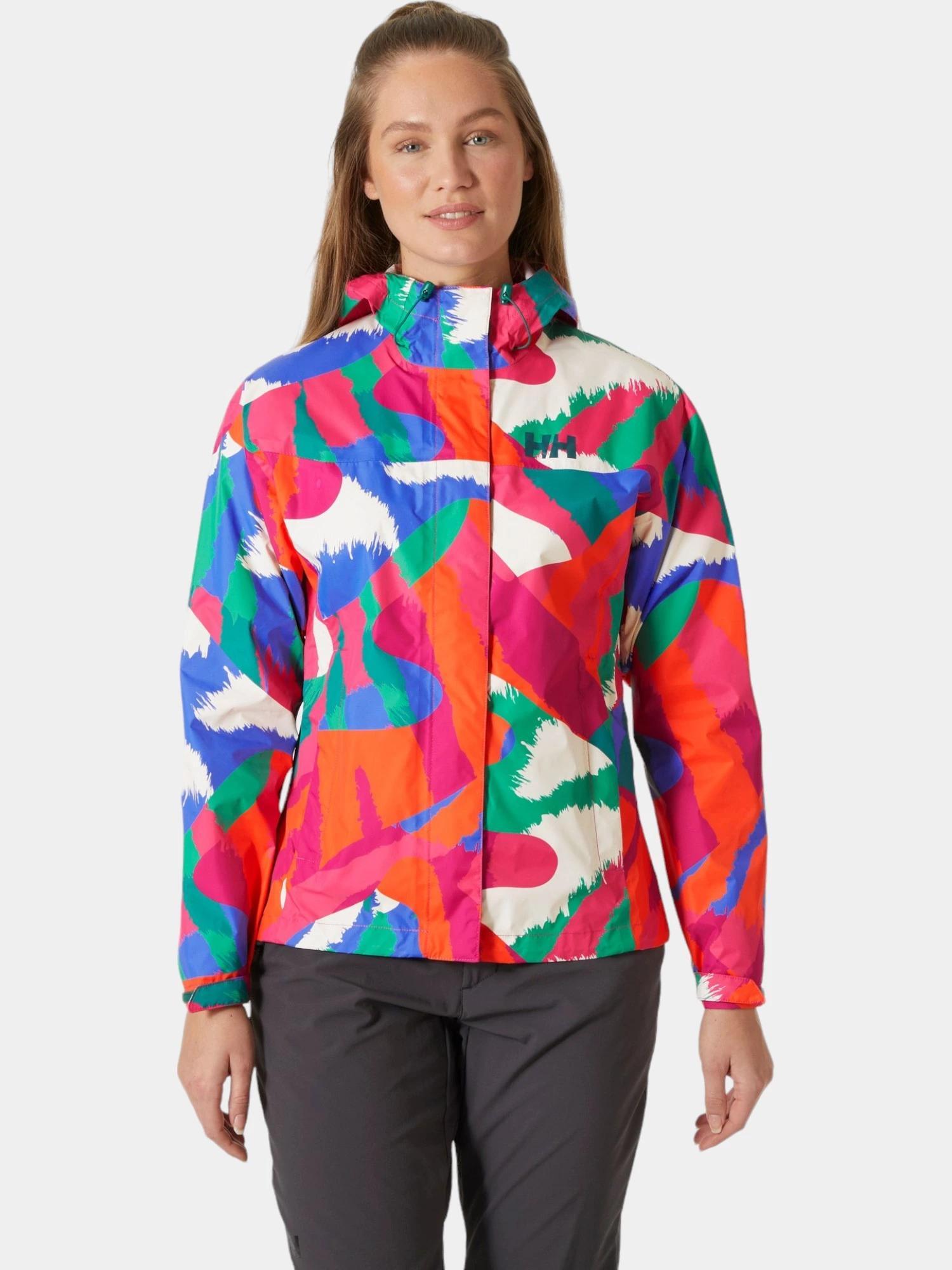 Płaszcz Przeciwdeszczowy Damski Helly Hansen Loke Print