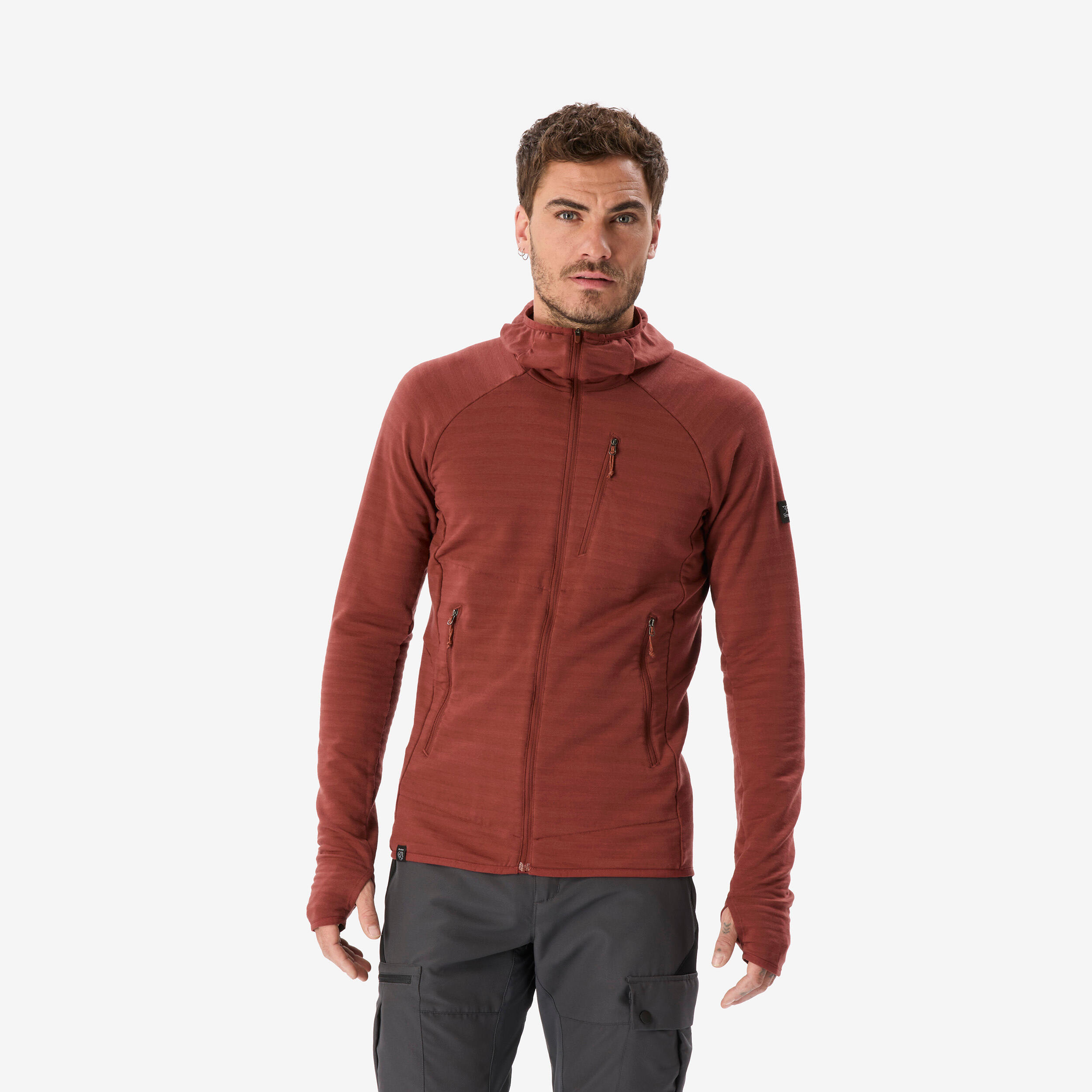 Sweter męski trekkingowy Simond Merino Resist
