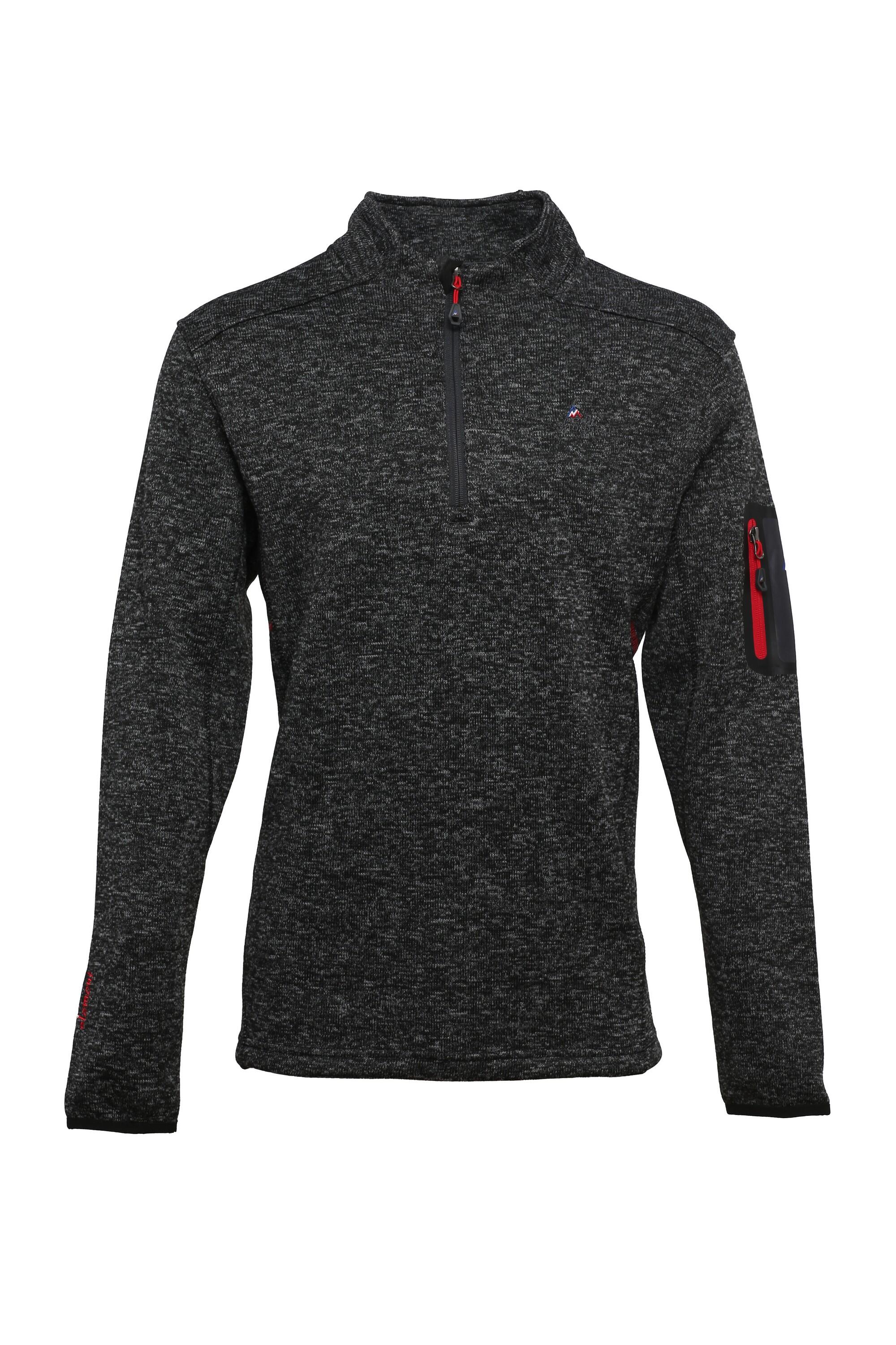 Bluza polarowa typu half zip Peak Mountain Cypar