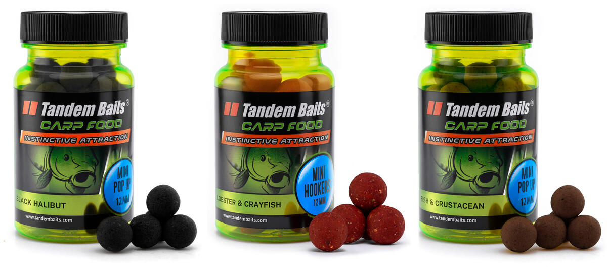 Mini kulki pływające Carp Food Perfection Pop-Up 12mm/30g Mix rybny – 3 sztuki