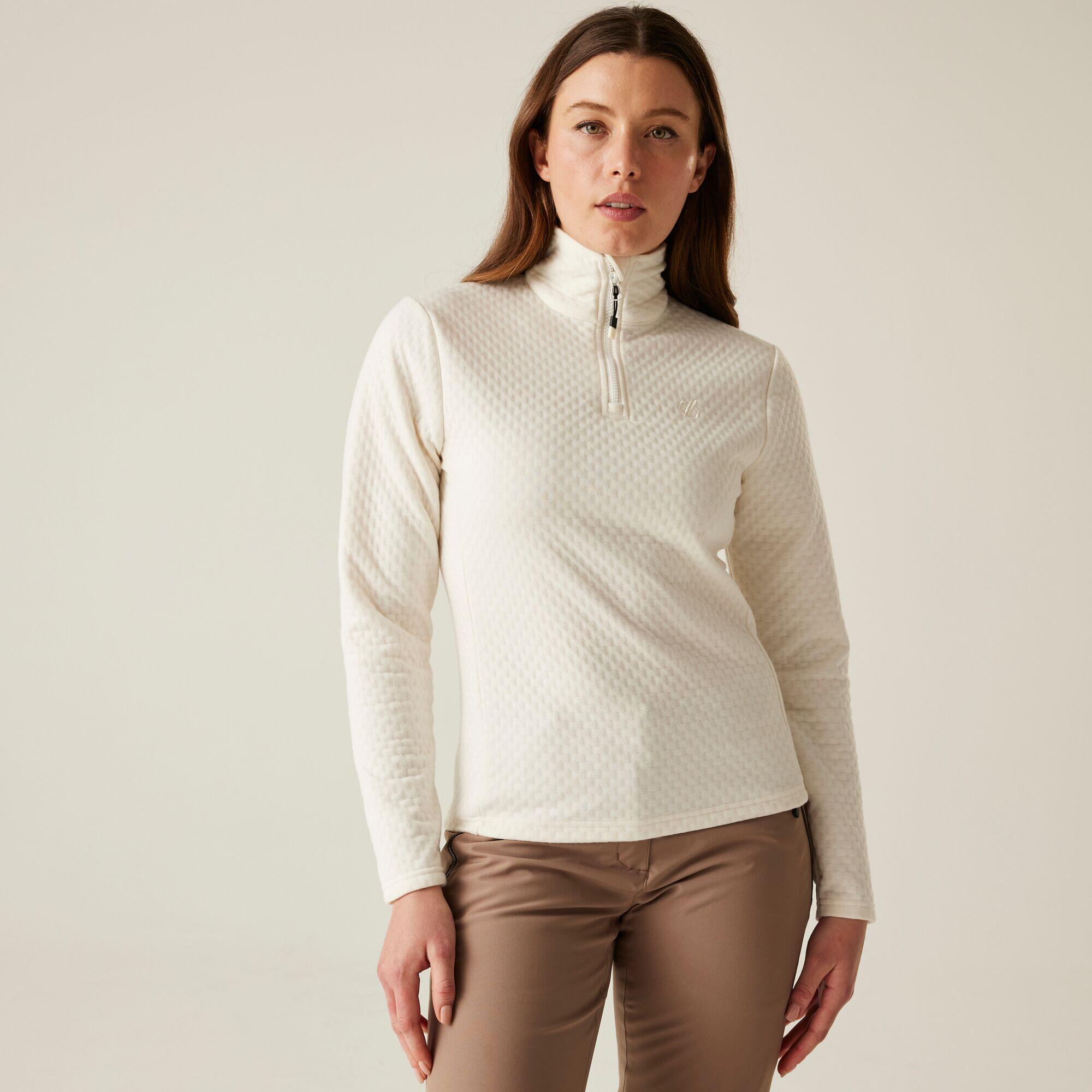 Damska elastyczna warstwa środkowa Blindside Quarter Zip z zamkiem