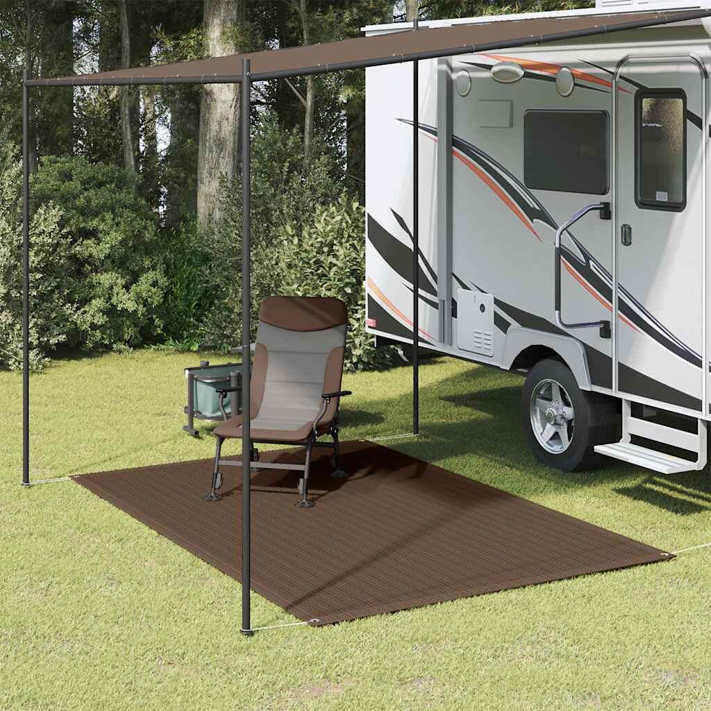 Tapis de tente Vidaxl 250x350 cm brązowy