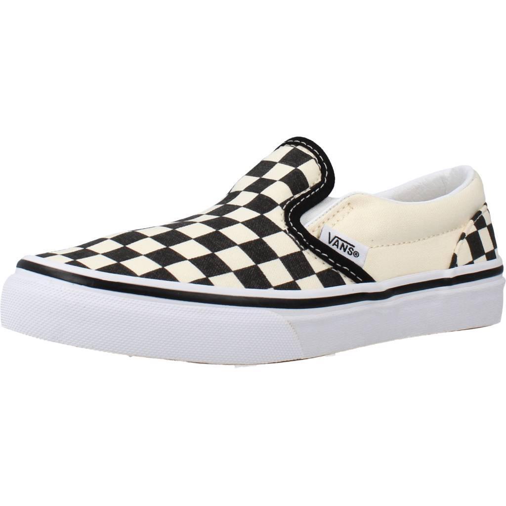 Buty VANS CLASSIC SLIP-ON CHECKERBOARD Biały