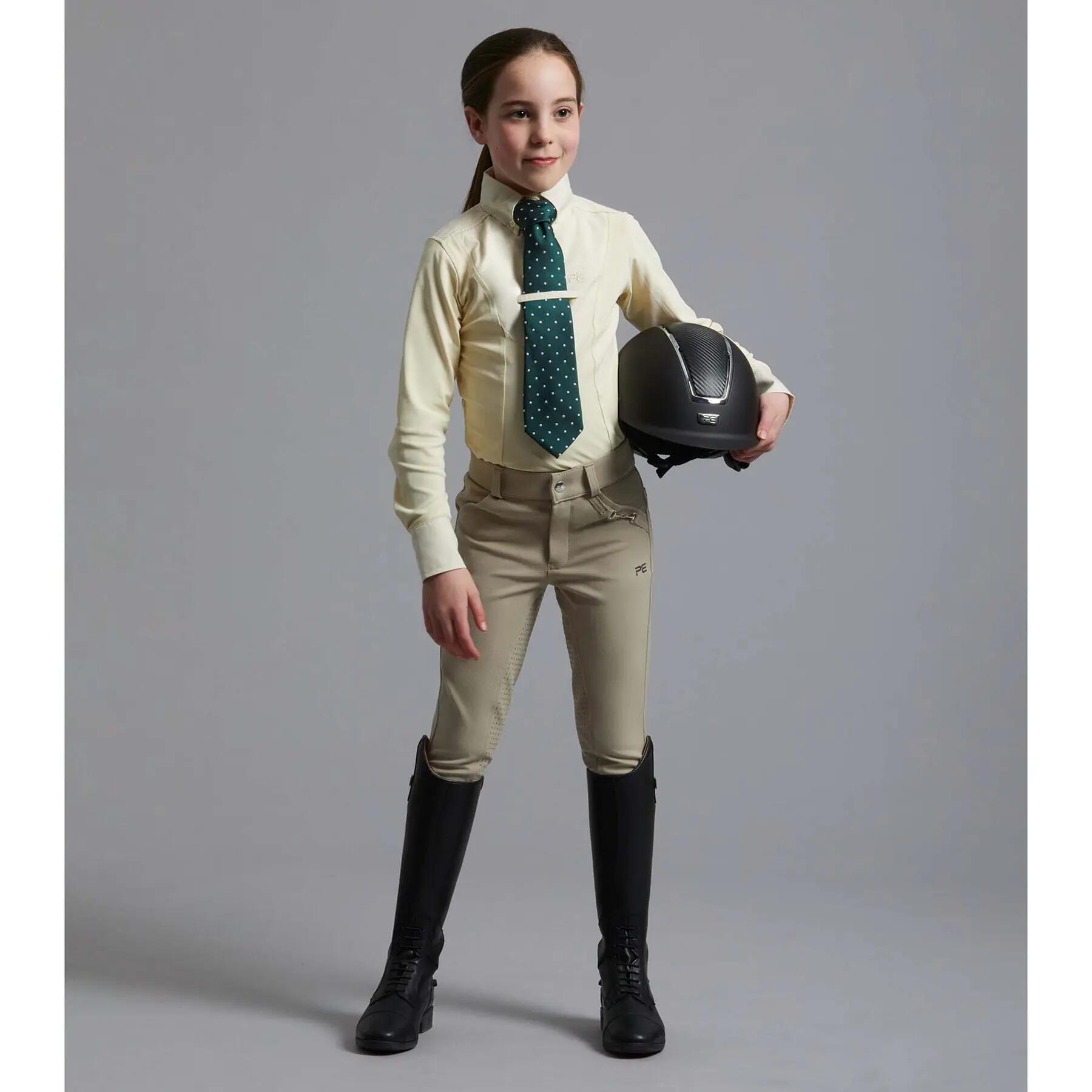 Dziewczęca koszulka do jazdy konnej Premier Equine Tessa