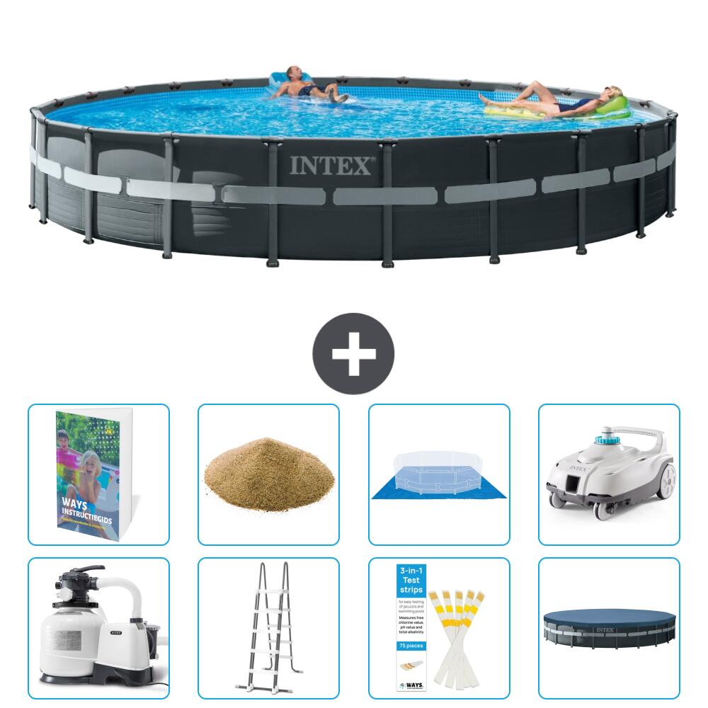 INTEX Basen Ultra XTR Okrągły - 732x132 cm - 9-częściowy S611
