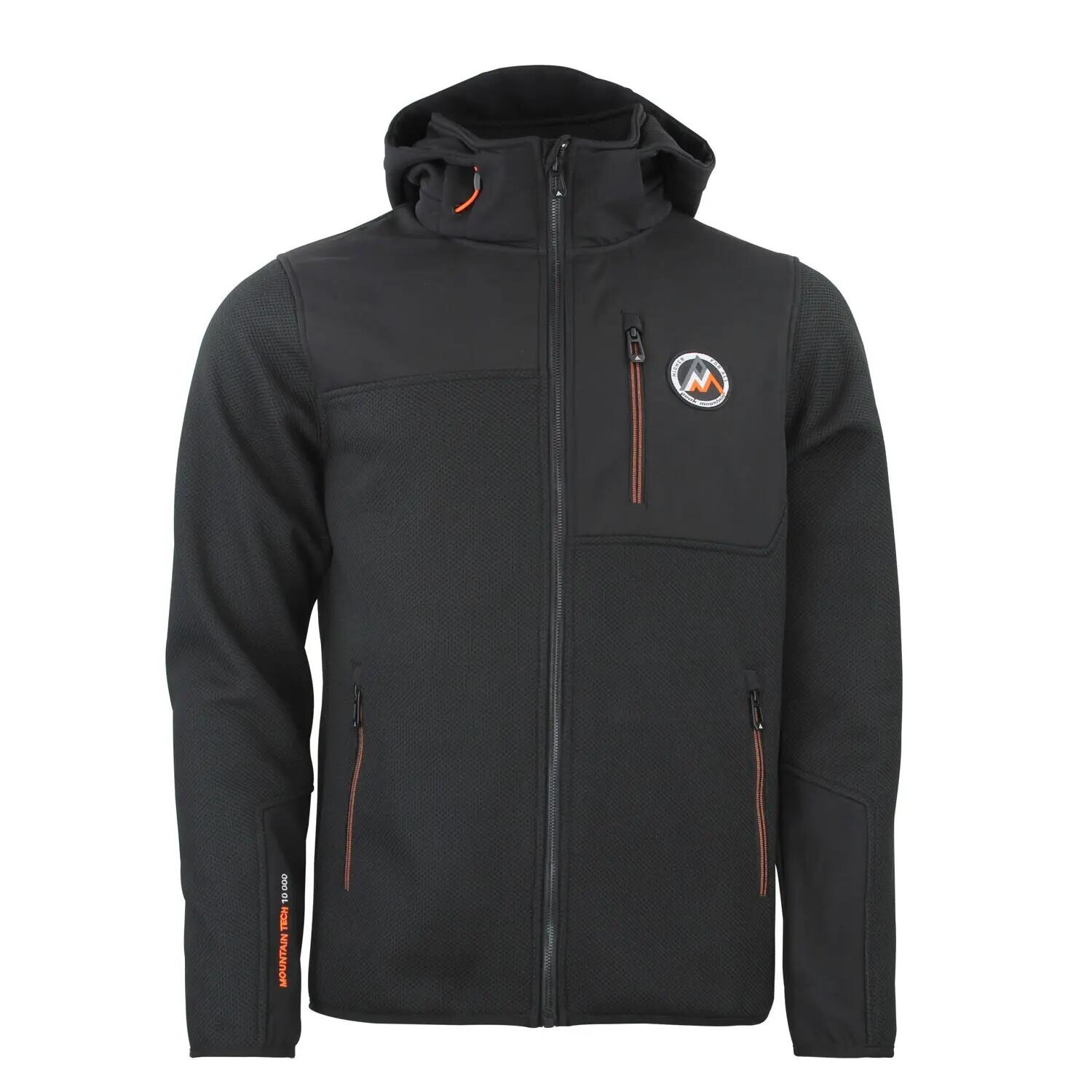 Polar z odpinanym kapturem z wstawkami z softshellu Peak Mountain Carhood