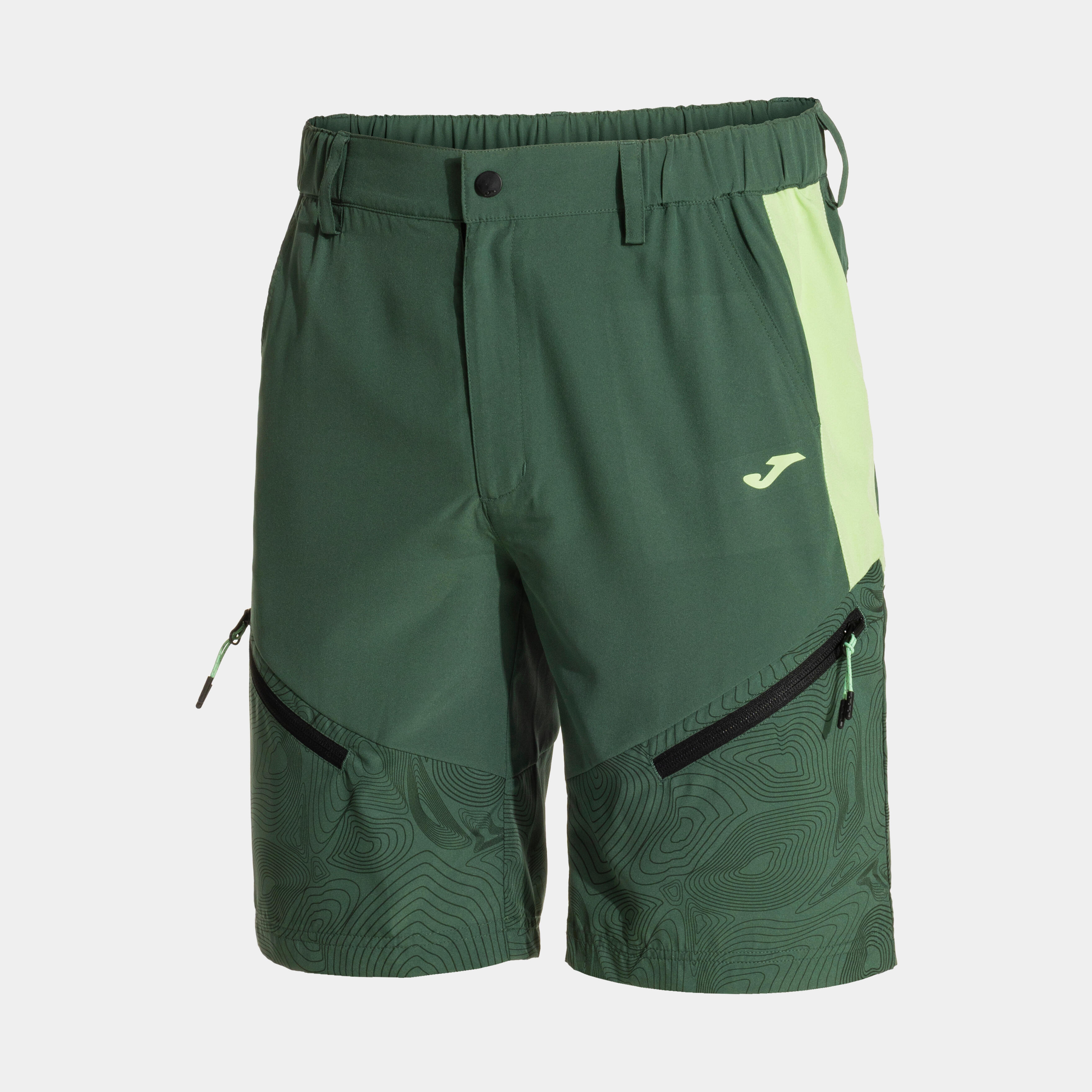 Spodenki sportowe Joma Mystic Bermuda S – kamuflaż  100% poliester