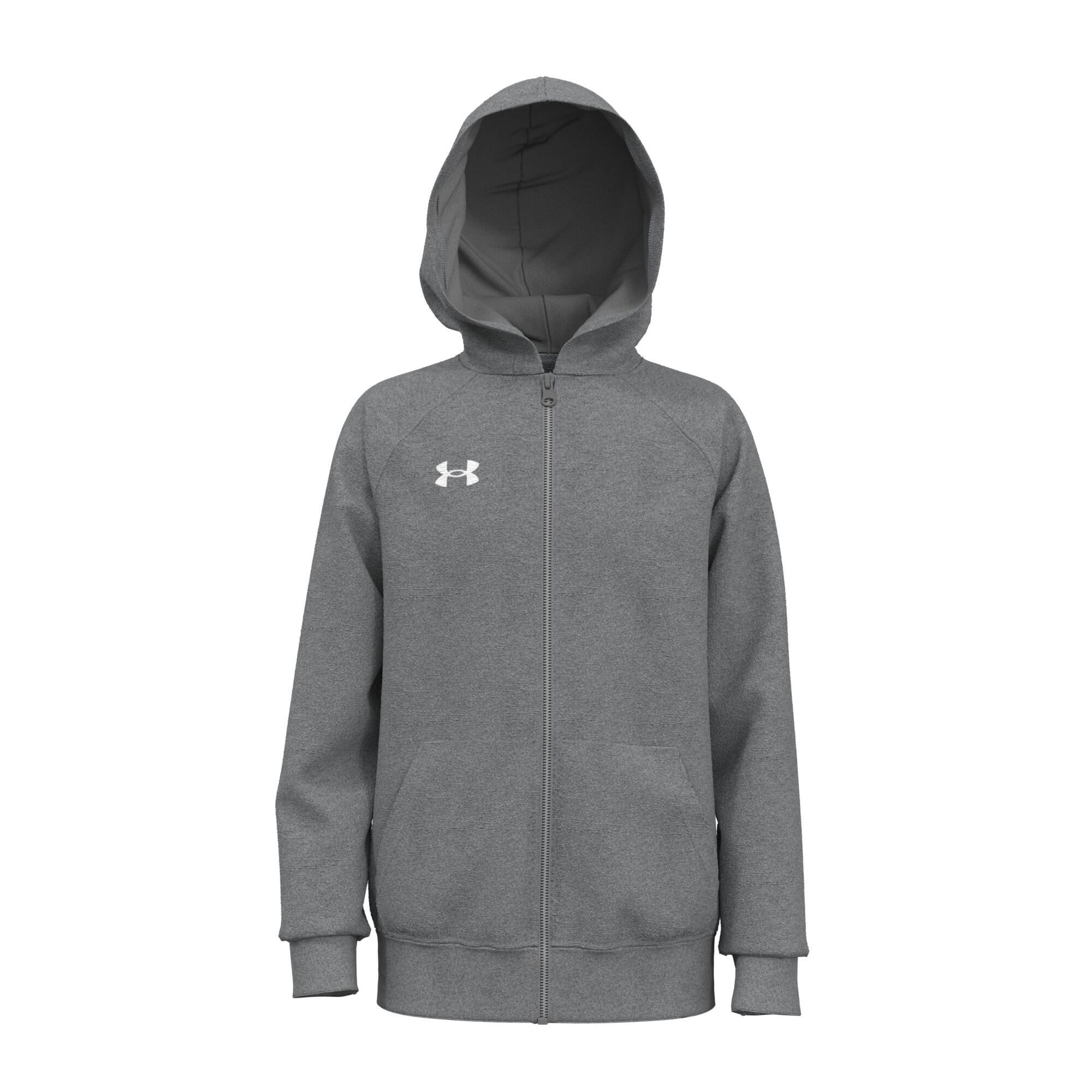 Dziecięca polarowa bluza z kapturem zapinana na zamek Under Armour Rival