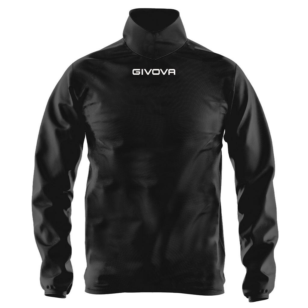 Męska kurtka przeciwdeszczowa Givova Rain Jacket czarna 2XL