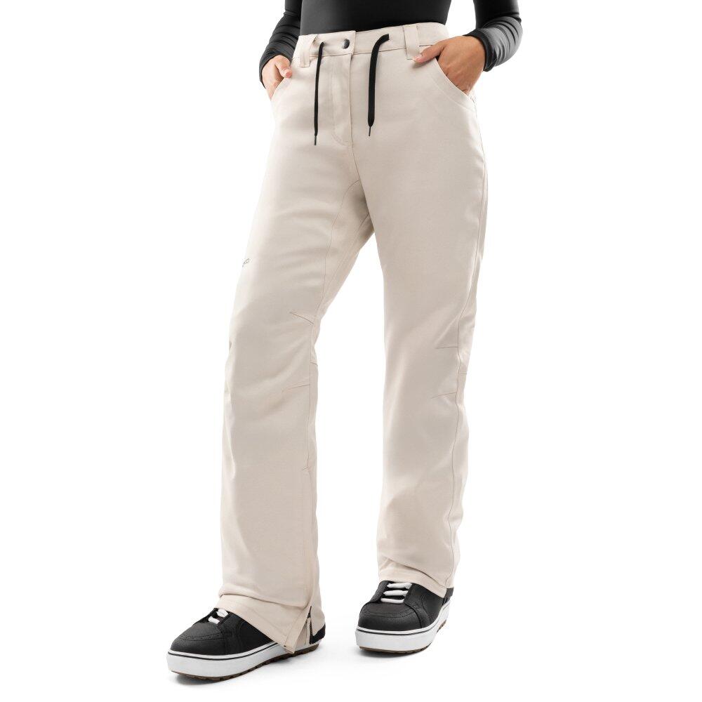 Damskie spodnie snowboardowe hardshell Sporty zimowe Siroko P2-W Naeba