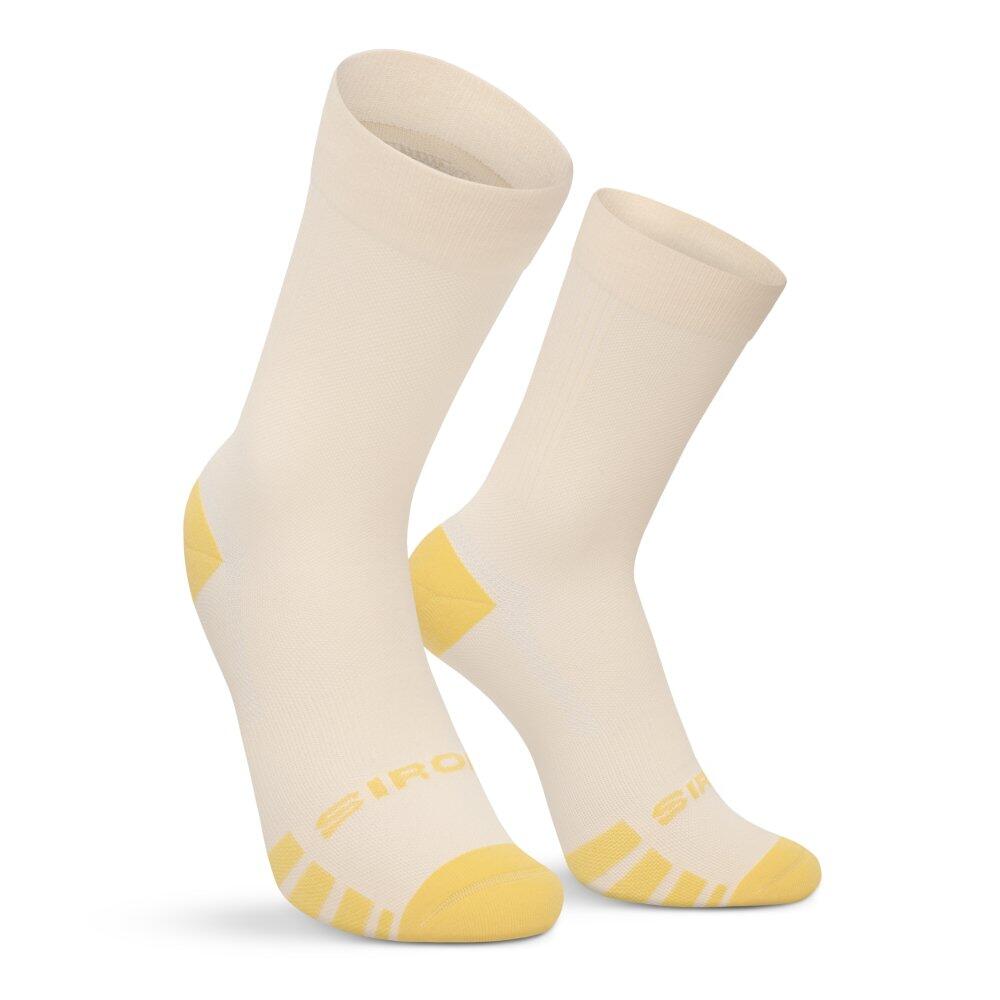 Skarpetki gravel Kolarstwo Siroko GS1 Light Yellow