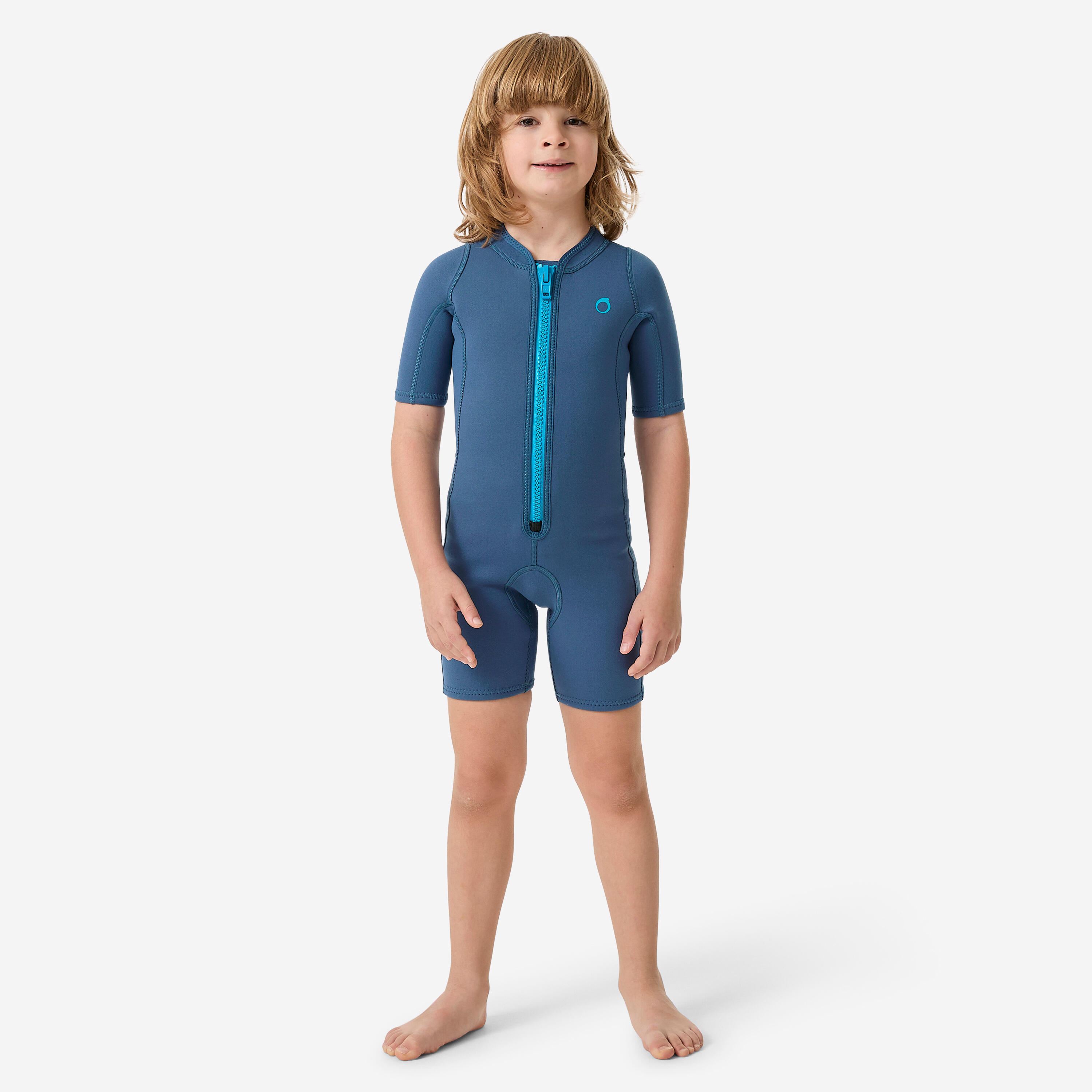 Krótka pianka do snorkelingu dla dzieci Decathlon 100 z neoprenu 2 mm