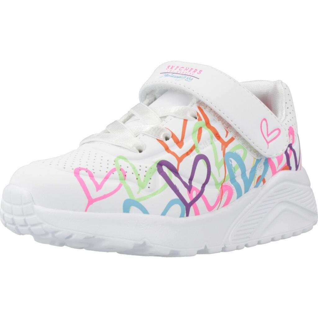 Buty SKECHERS UNO LITE LOVE LEVITATE Biały