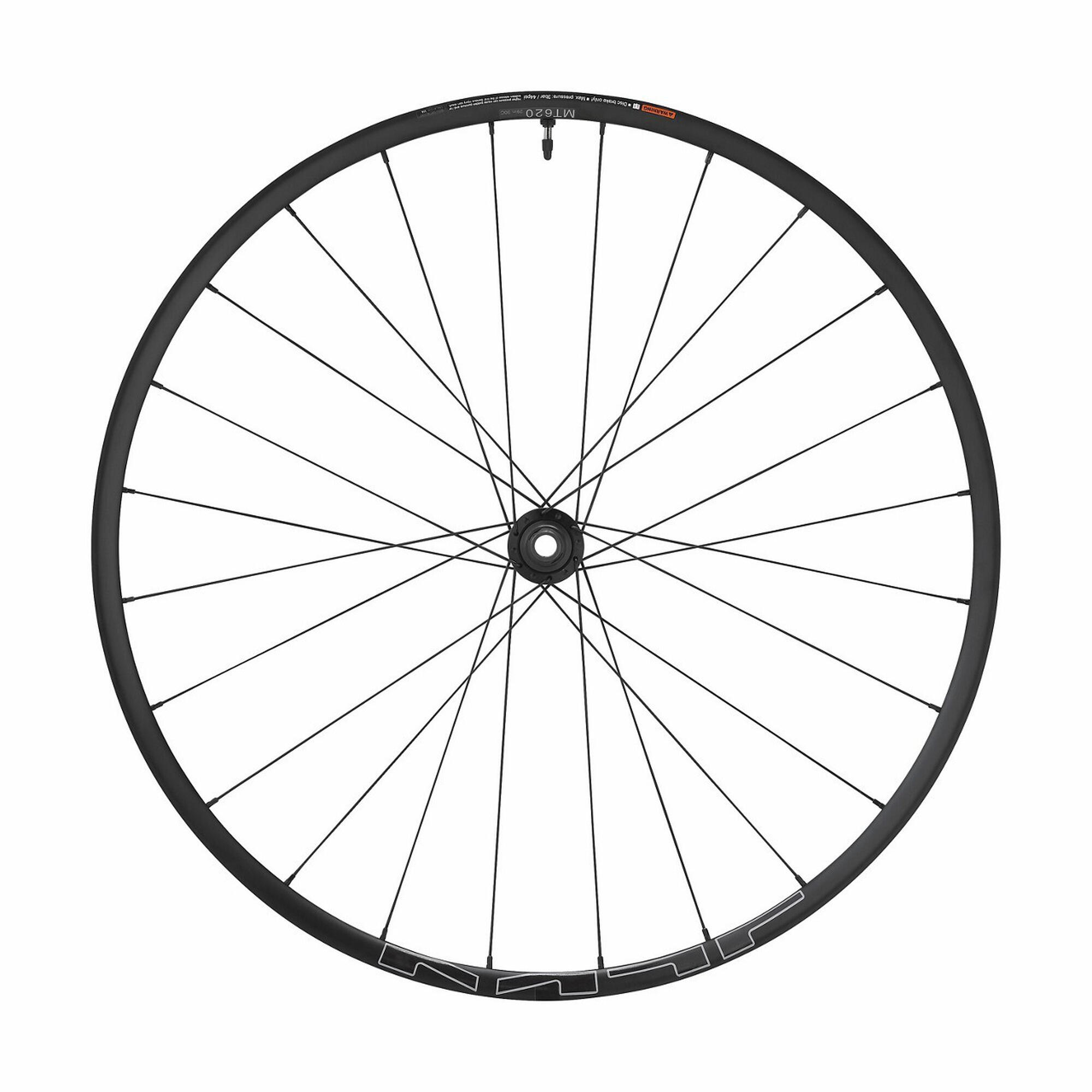 Centralna blokada kół z hamulcem tarczowym Shimano WH-MT620-TL-F15-B-29