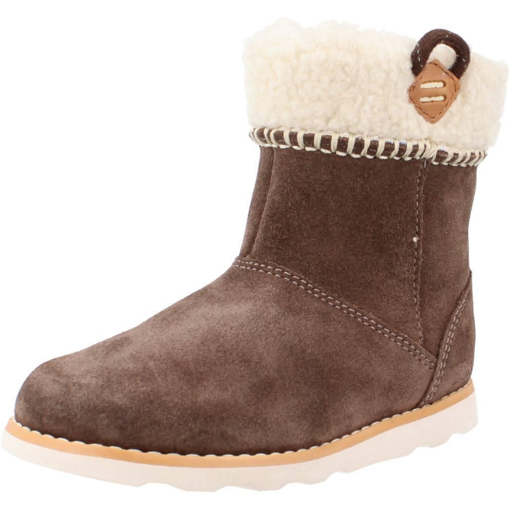 Buty CLARKS CROWN LOOP T Brązowy