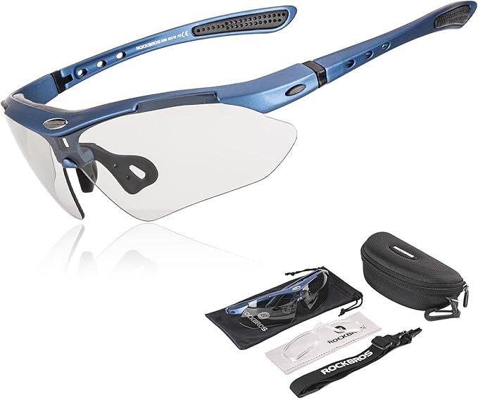 Okulary sportowe 2-w-1 Fotochromowe i Polaryzacyjne