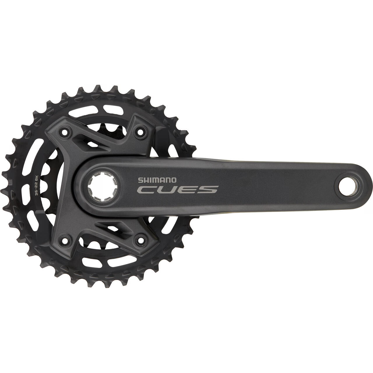 Podwójny mechanizm korbowy Shimano Cues FC-U6000-2B 9/10/11V