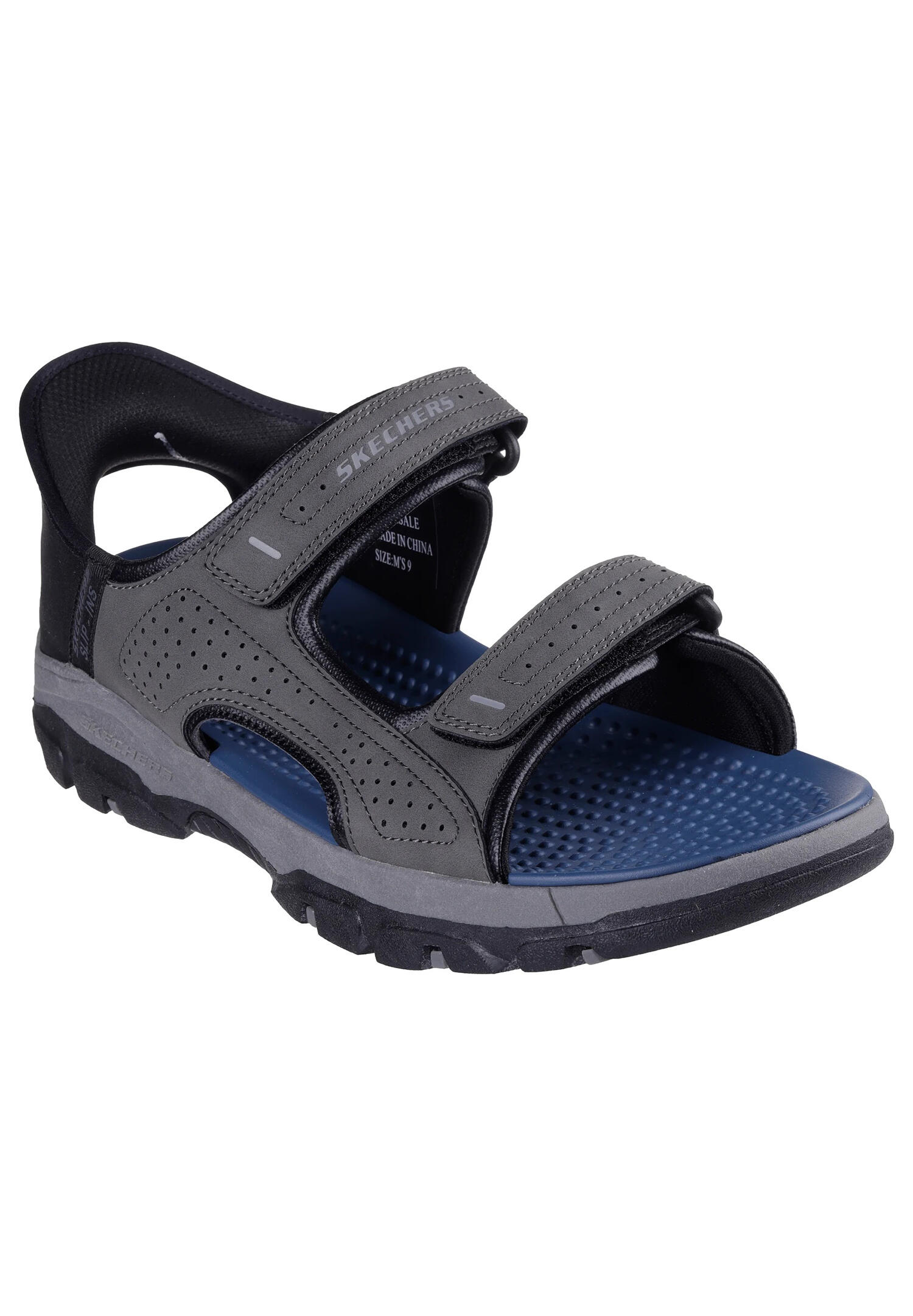 Sandały SKECHERS SLIP-INS TRESMEN-REECE Szary