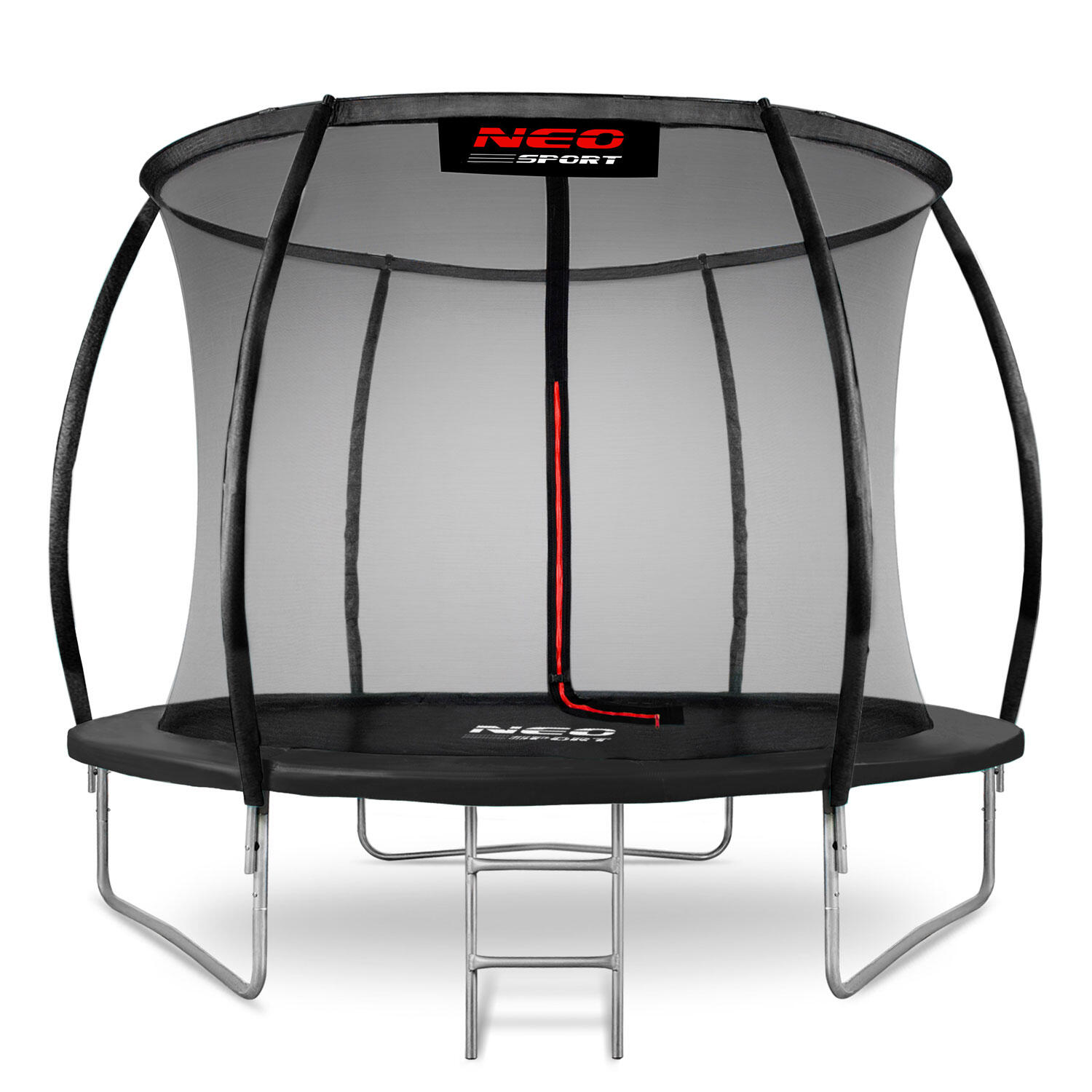 Trampolina ogrodowa z siatką wewnętrzną Neo-Sport 252 cm (8ft)